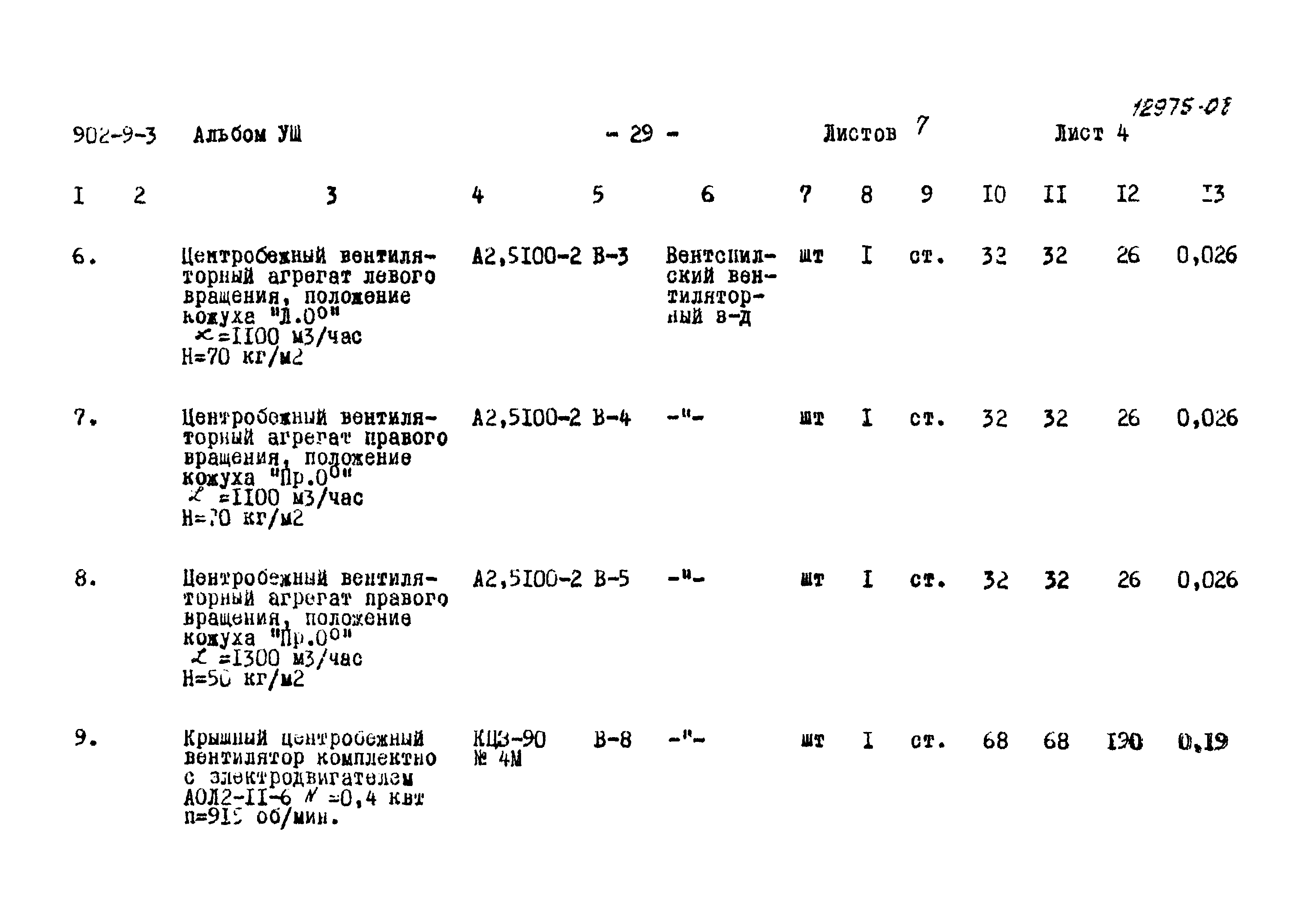 Типовой проект 902-9-3