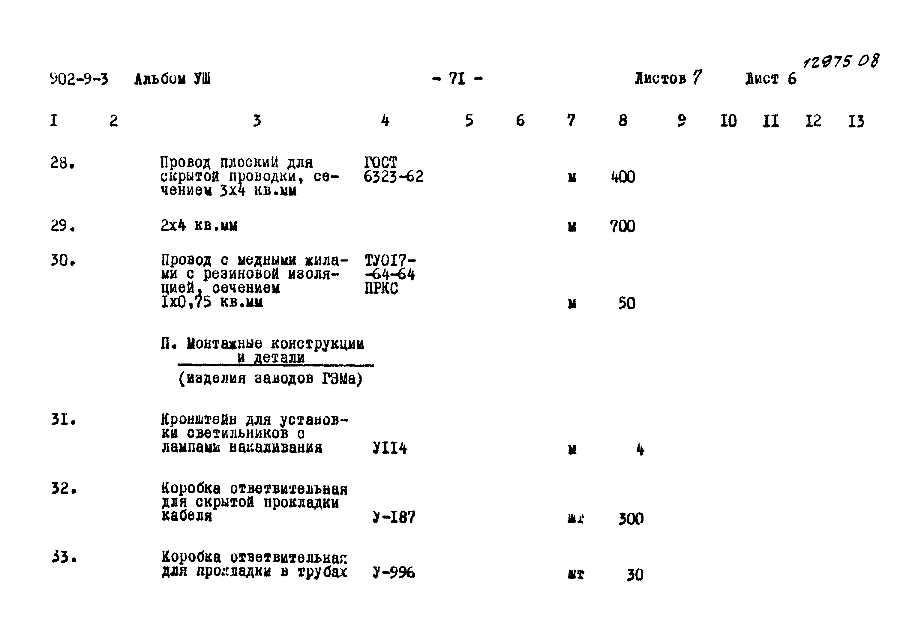 Типовой проект 902-9-3