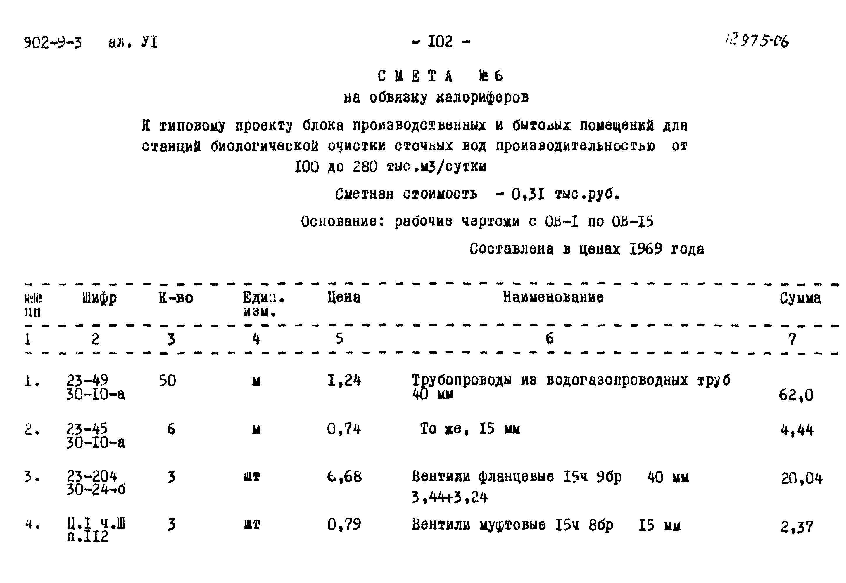 Типовой проект 902-9-3