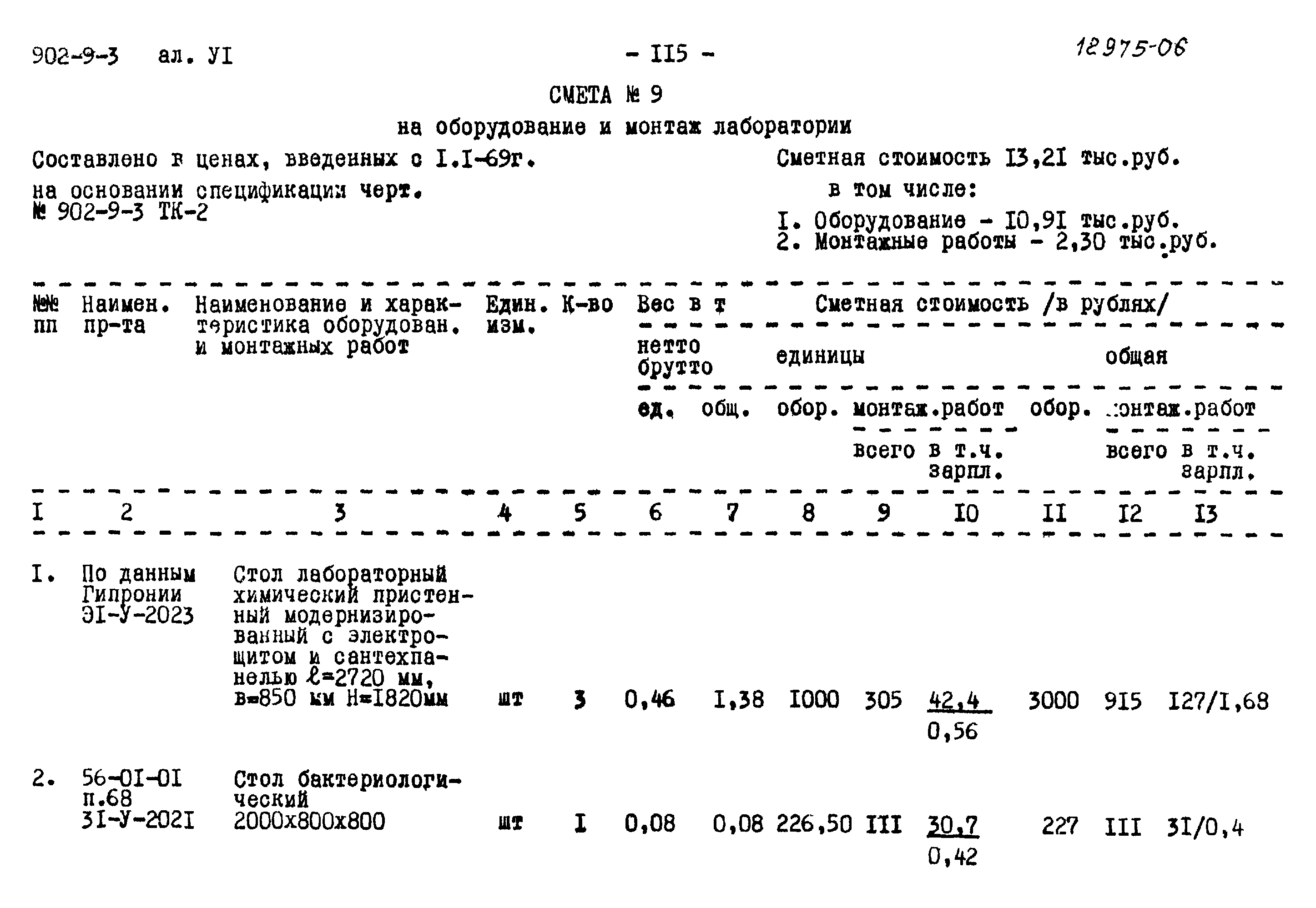 Типовой проект 902-9-3
