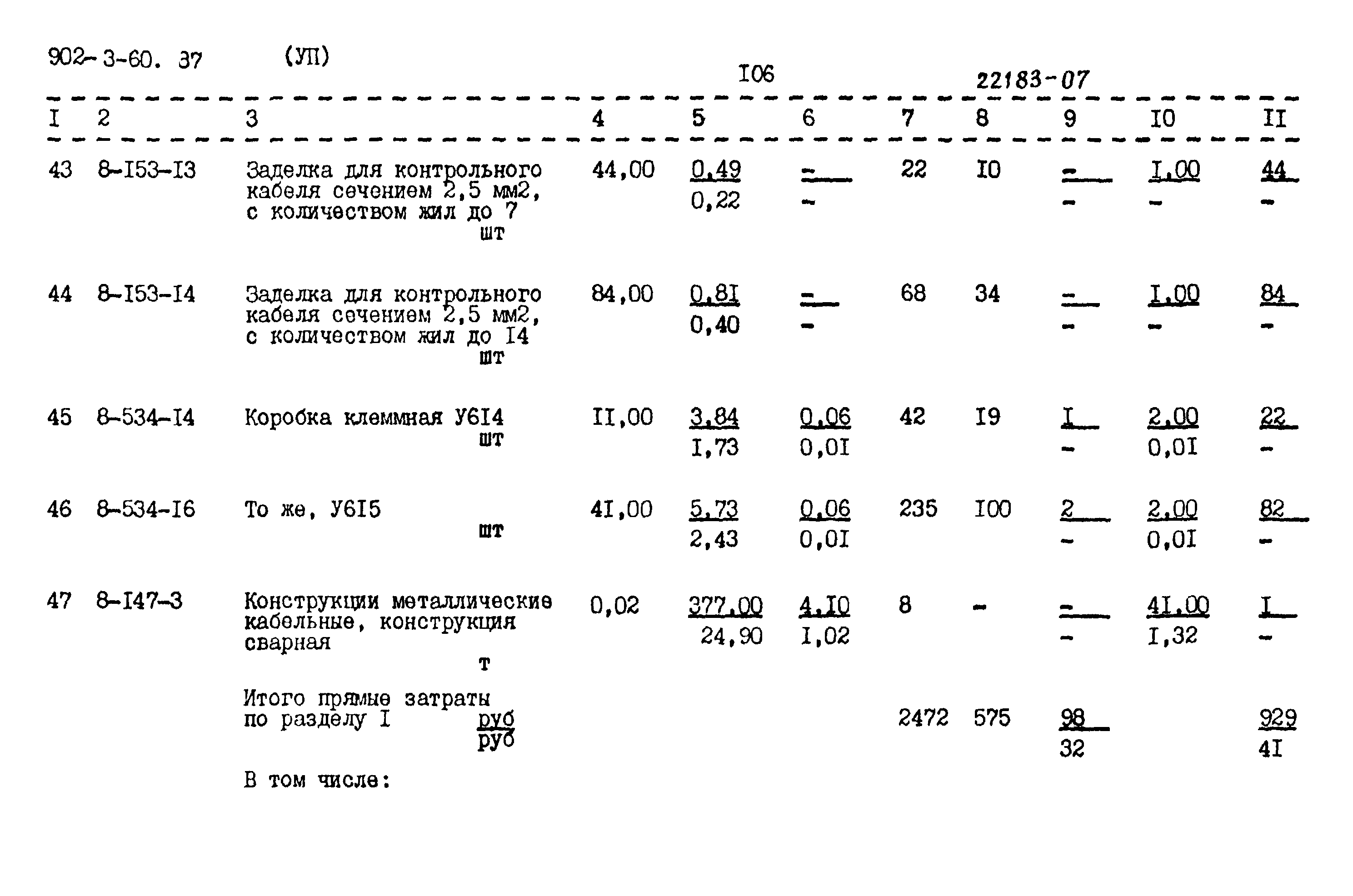 Типовой проект 902-3-60.87