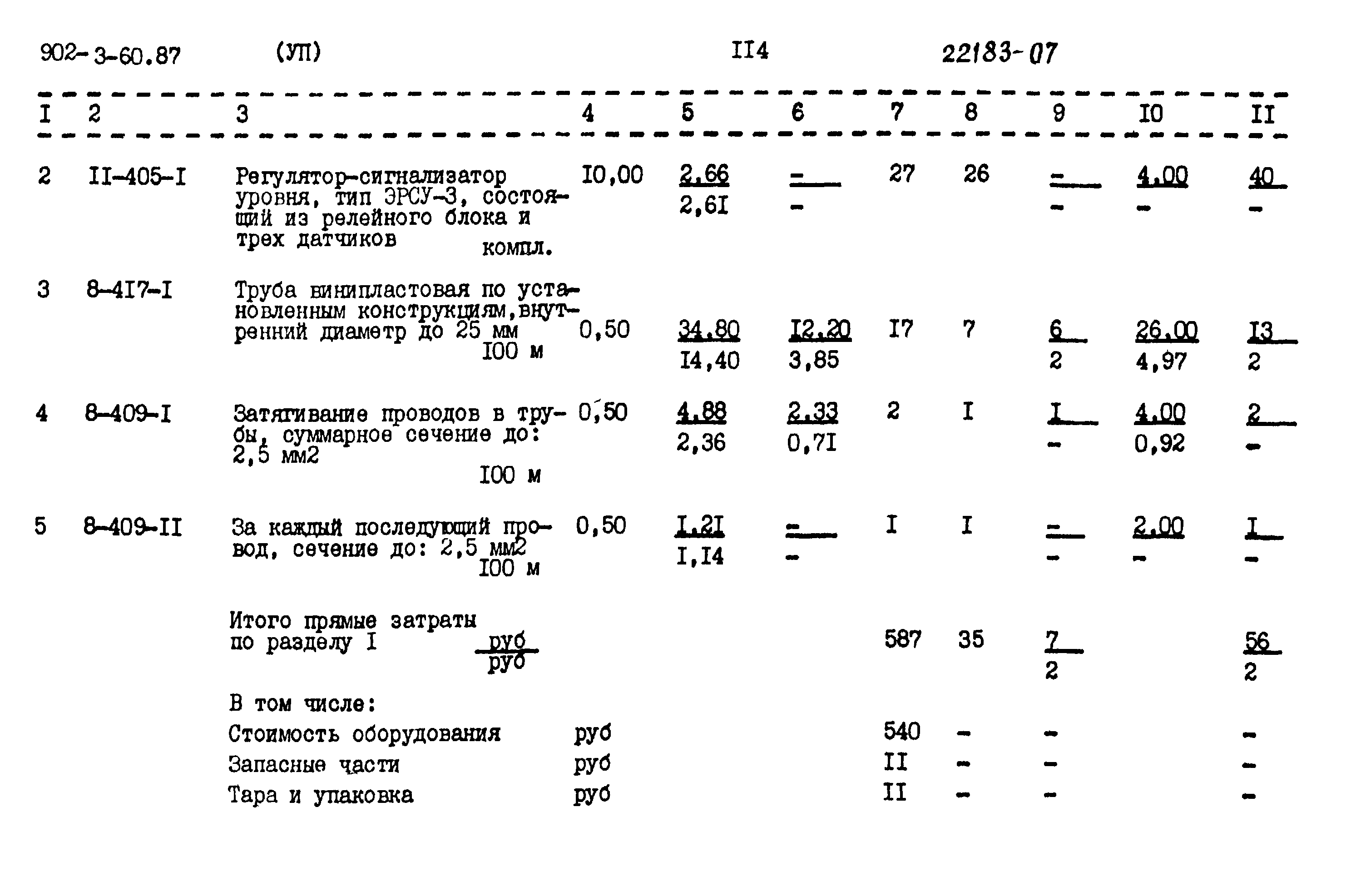 Типовой проект 902-3-60.87