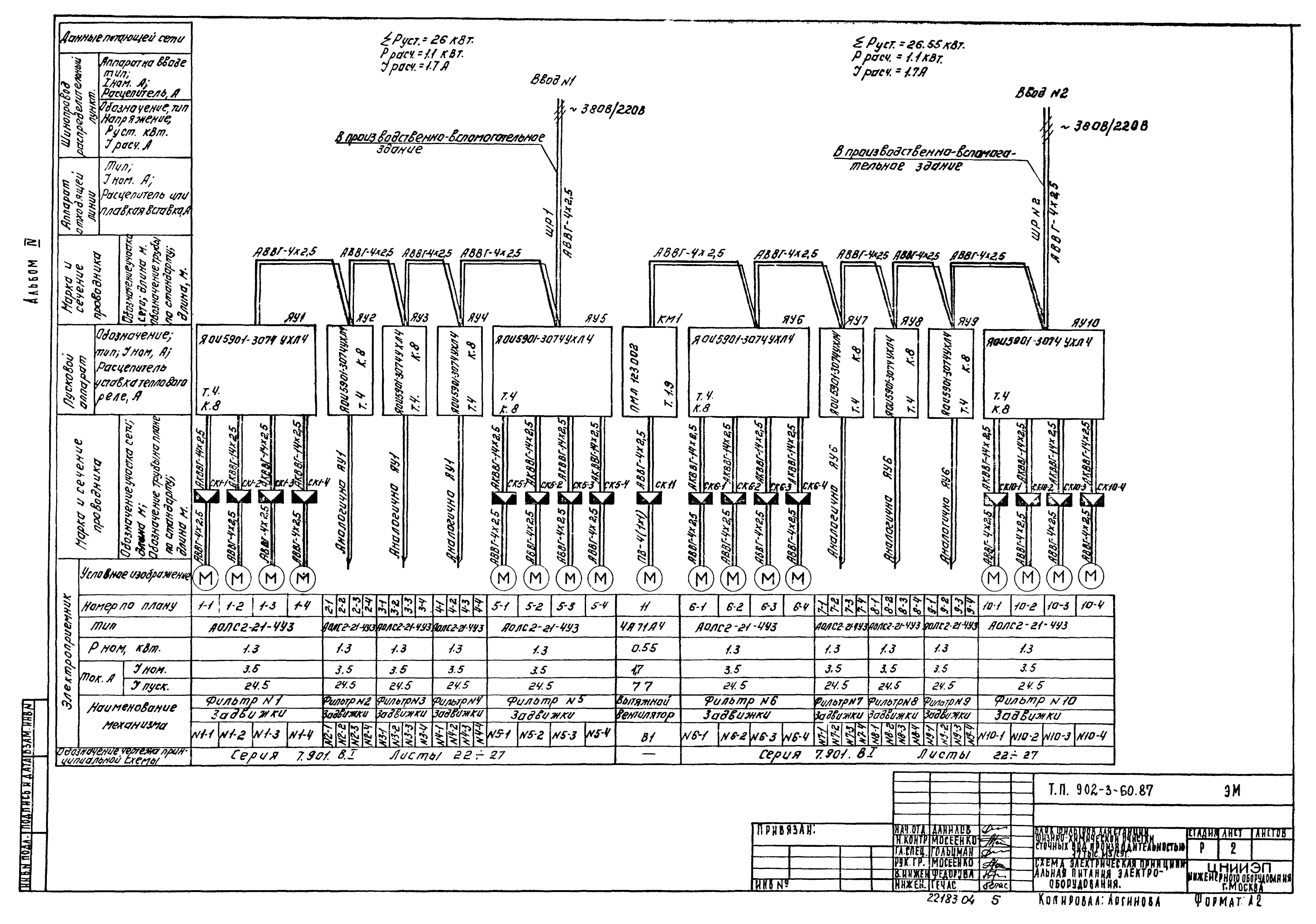 Типовой проект 902-3-60.87