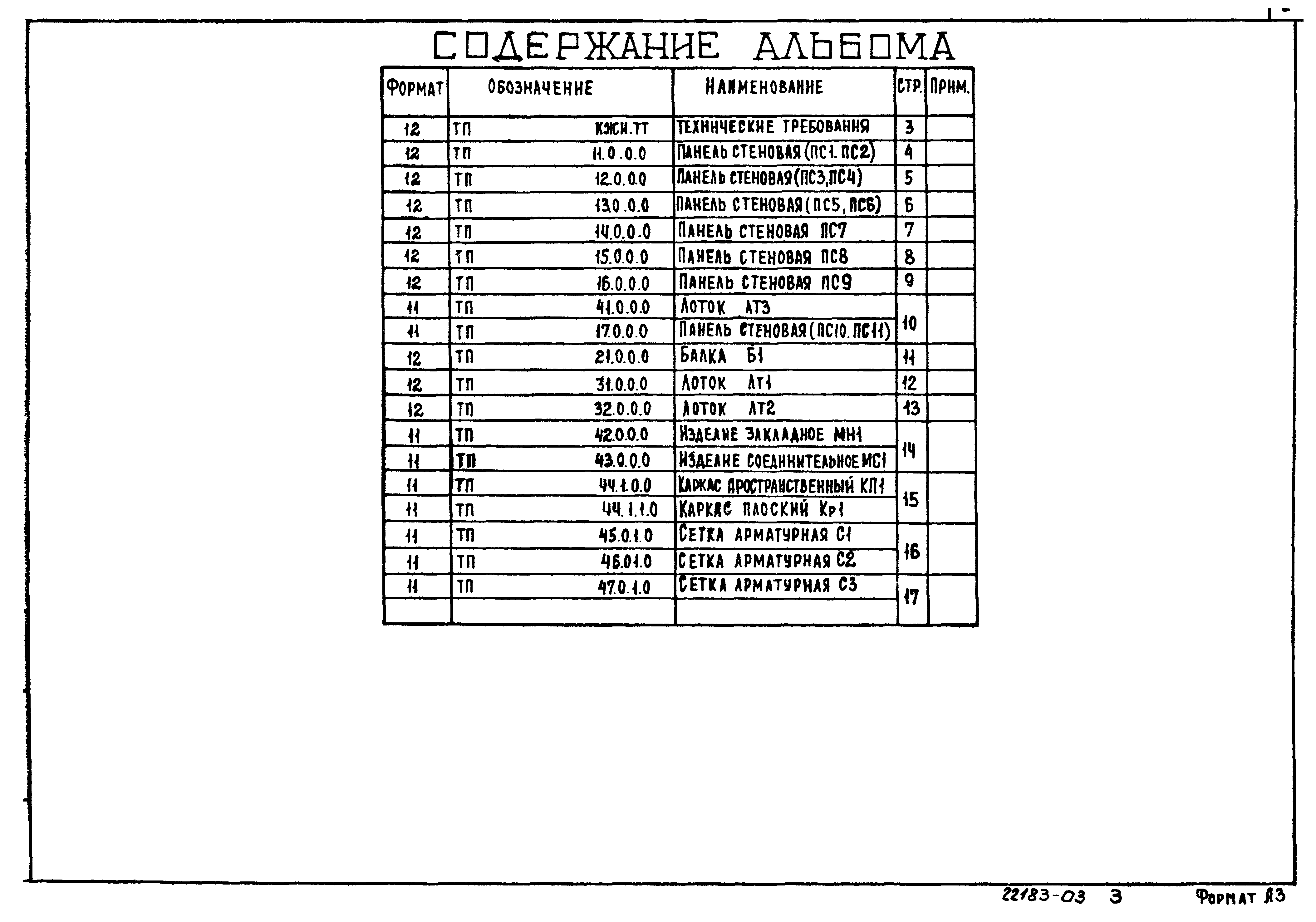 Типовой проект 902-3-60.87