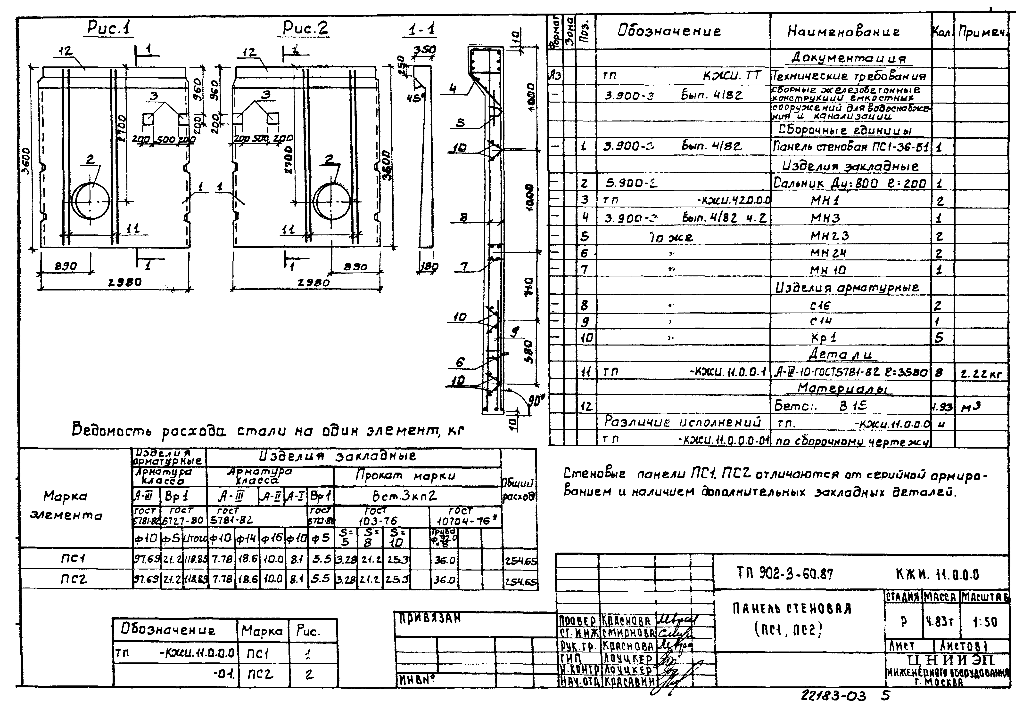 Типовой проект 902-3-60.87