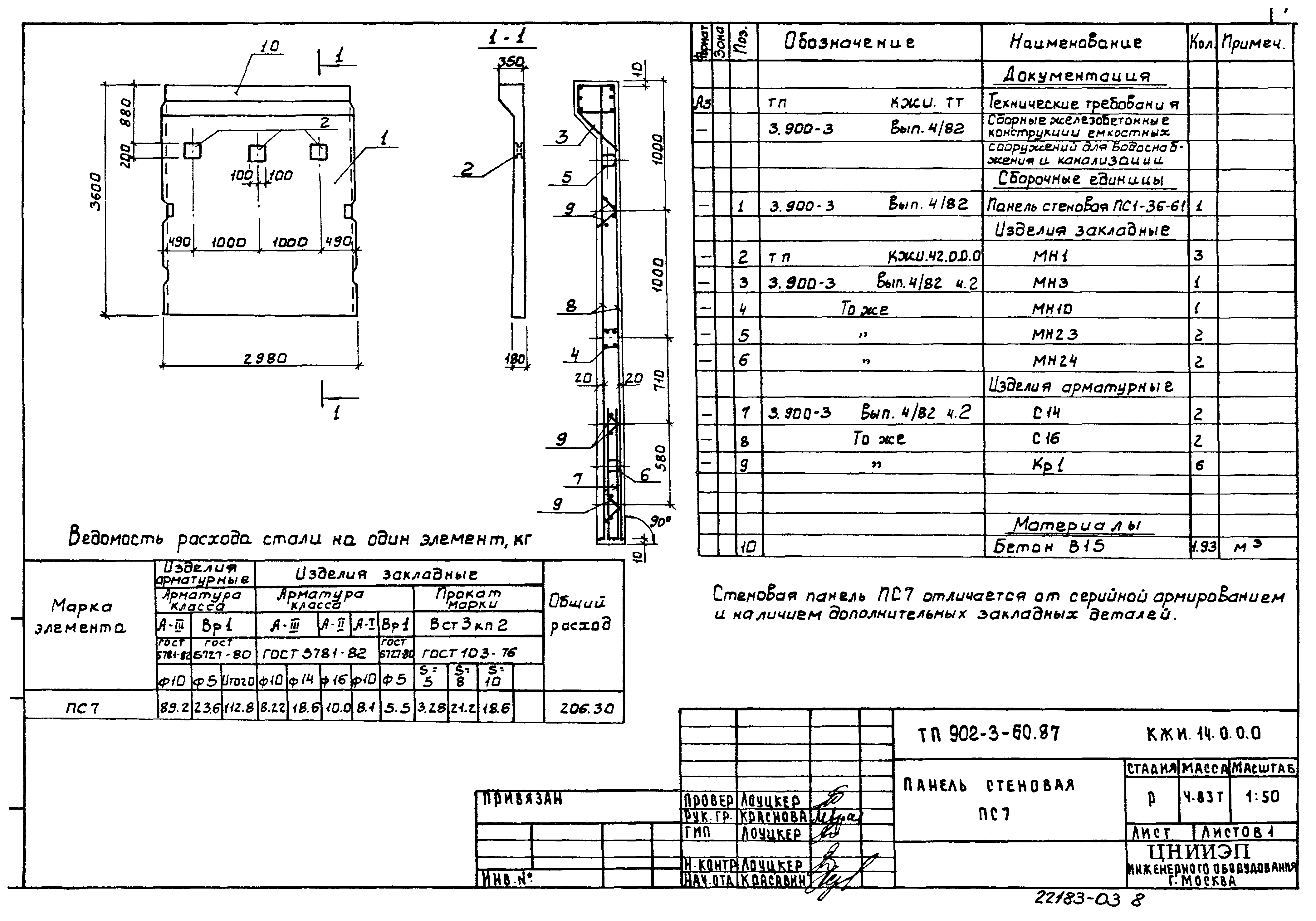 Типовой проект 902-3-60.87