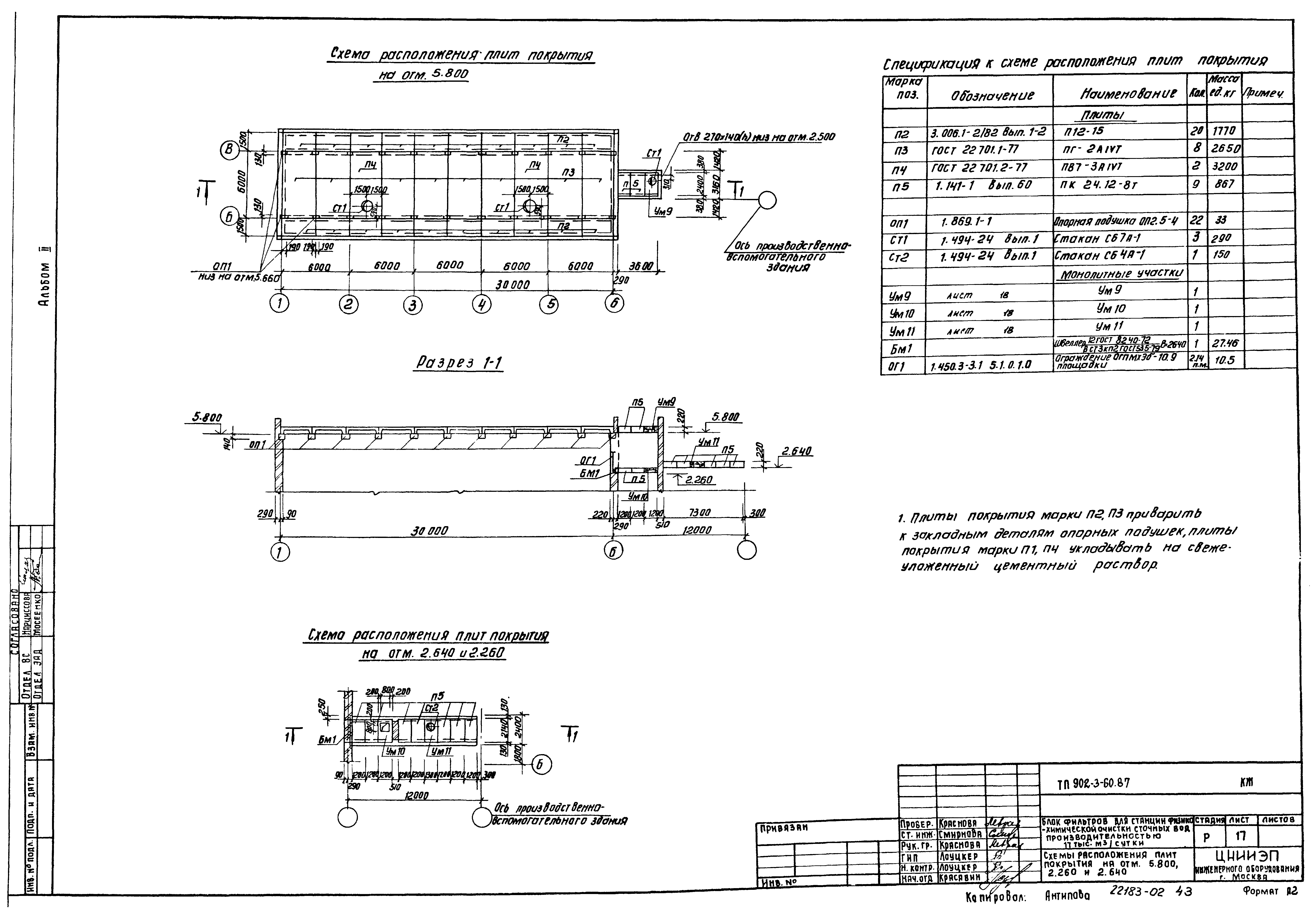 Типовой проект 902-3-60.87