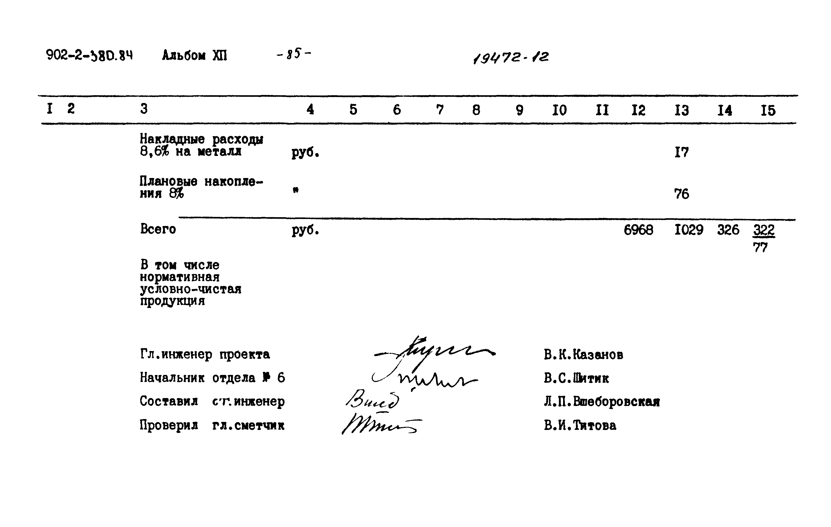 Типовой проект 902-2-380.84