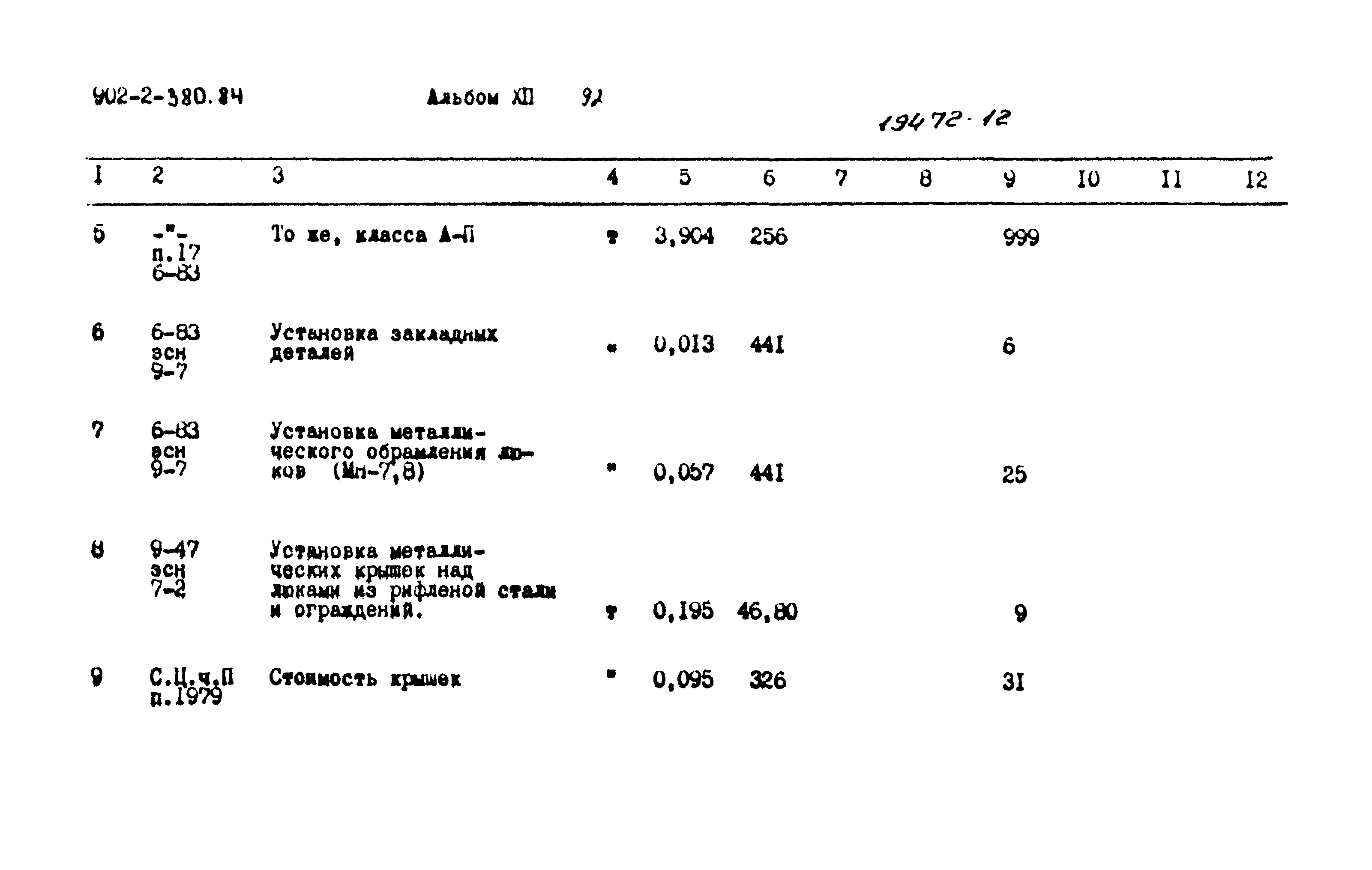 Типовой проект 902-2-380.84