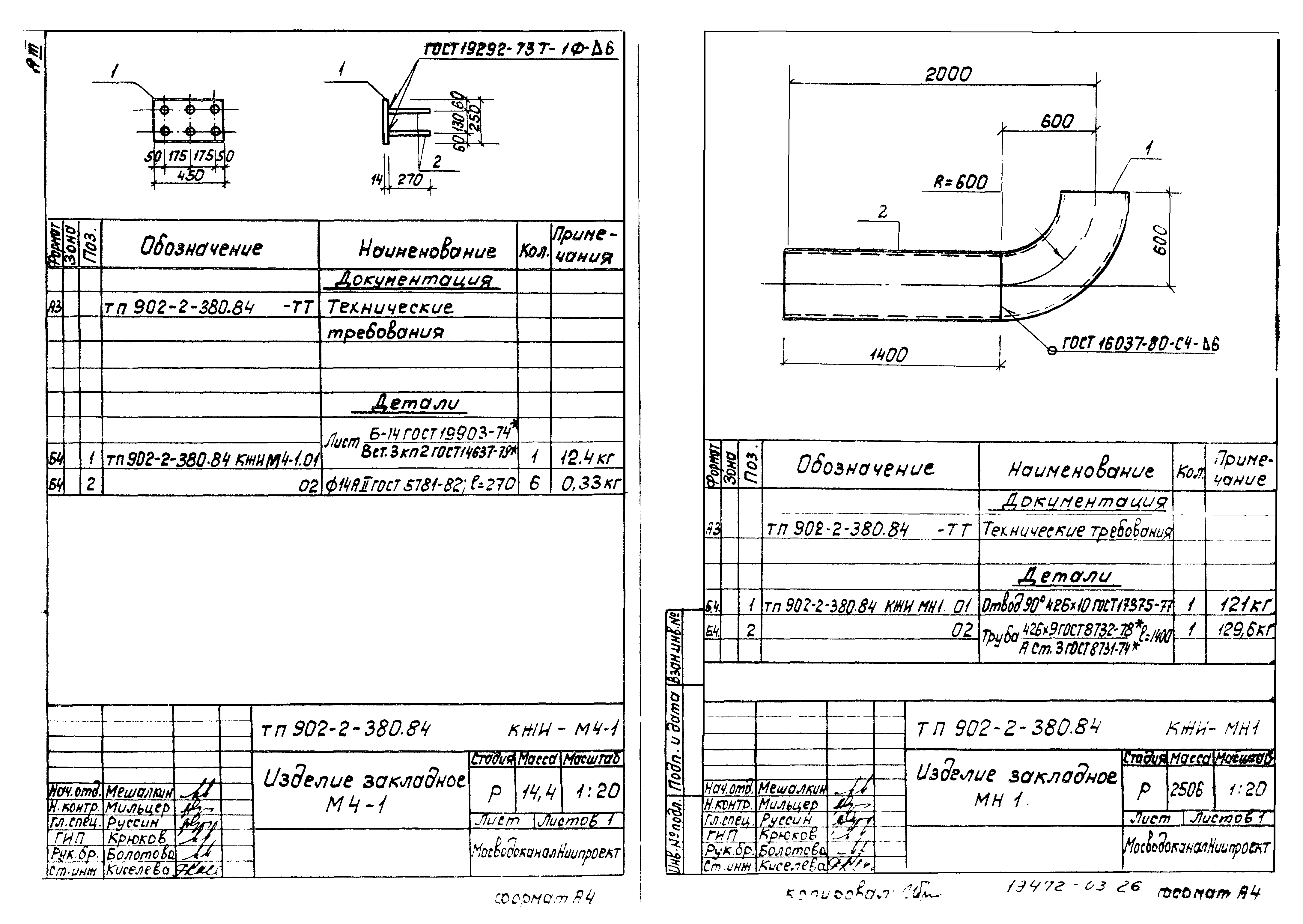 Типовой проект 902-2-380.84