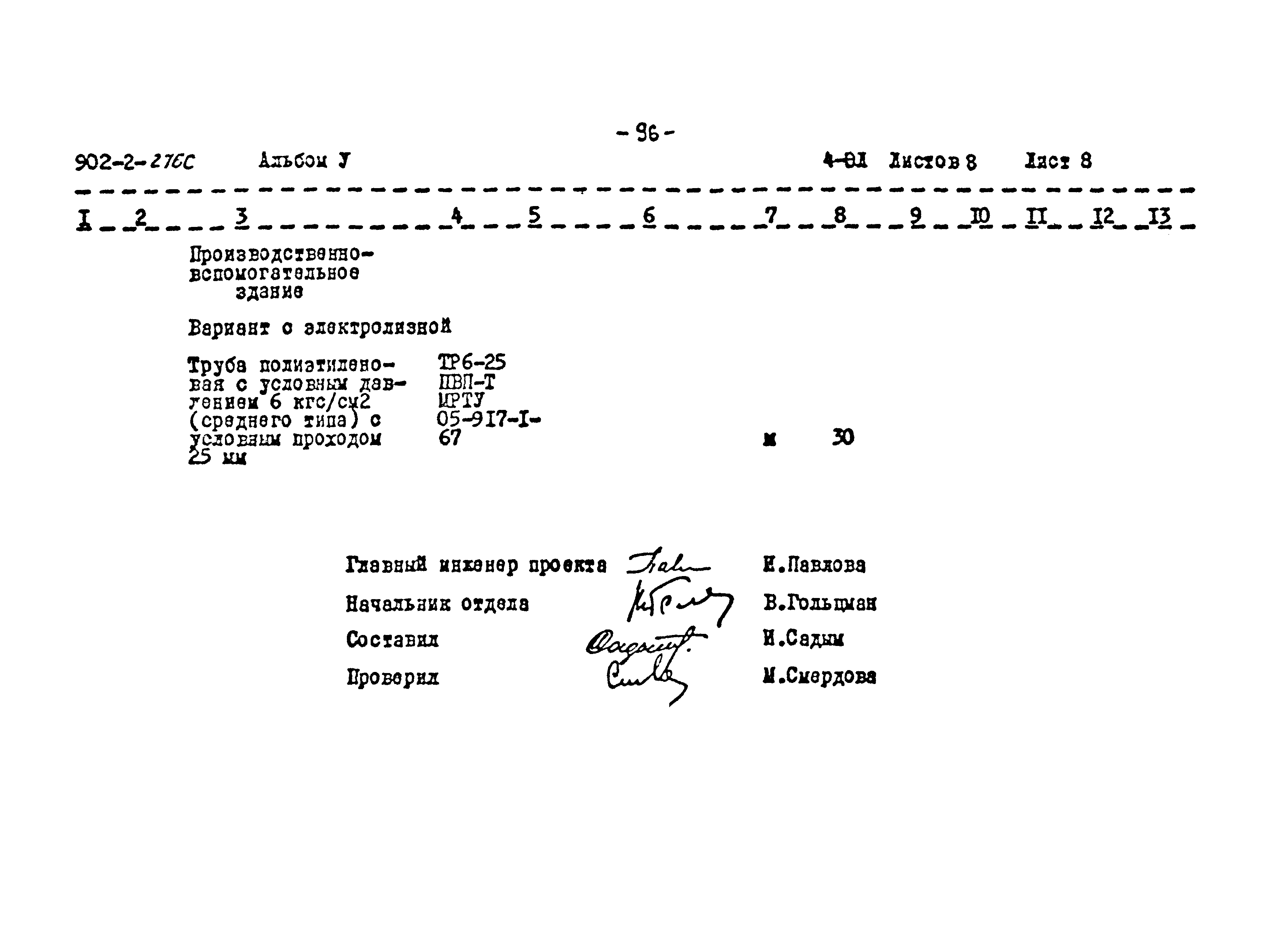 Типовой проект 902-2-276с