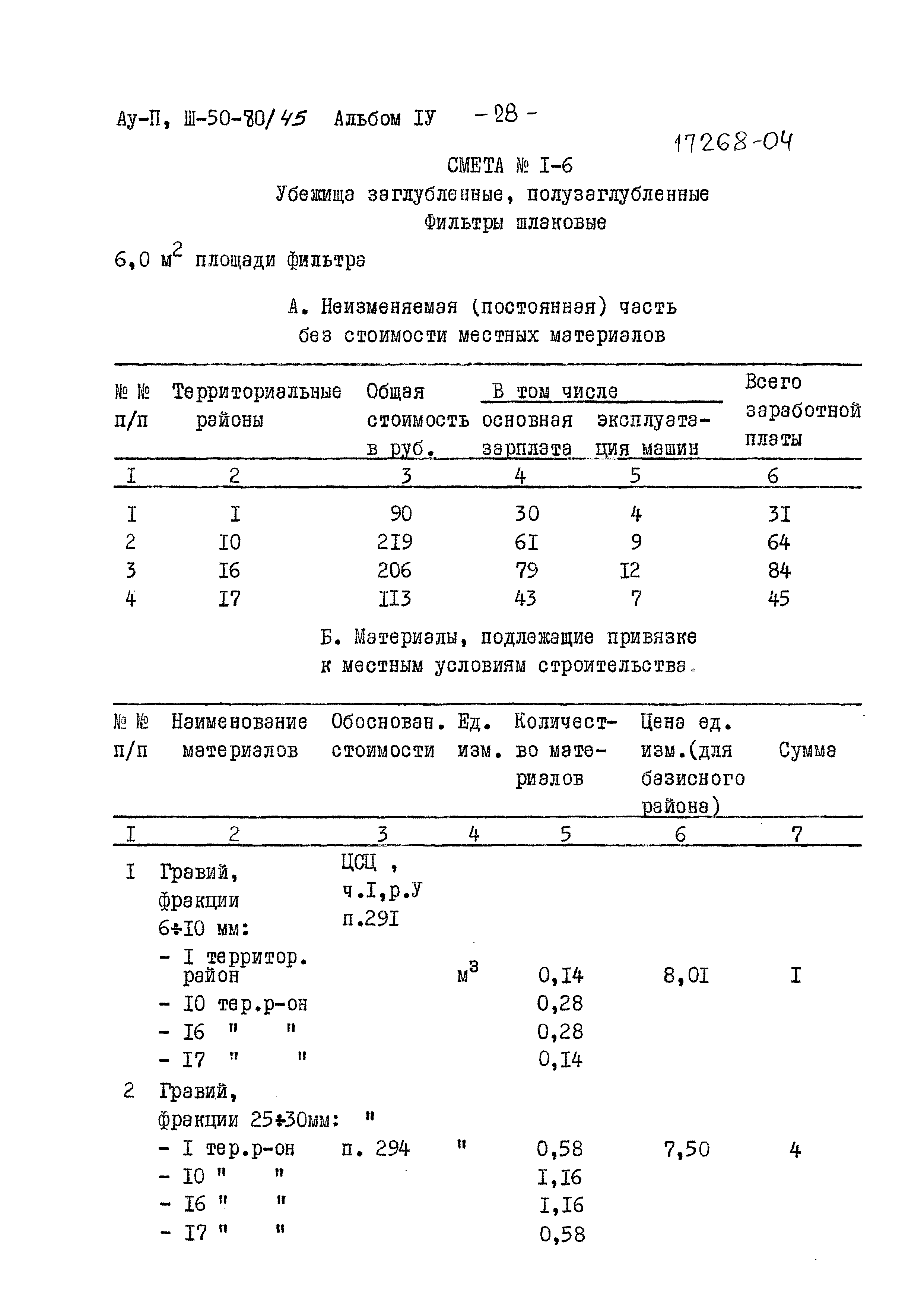 Типовой проект Ау-II,III-50-80/45