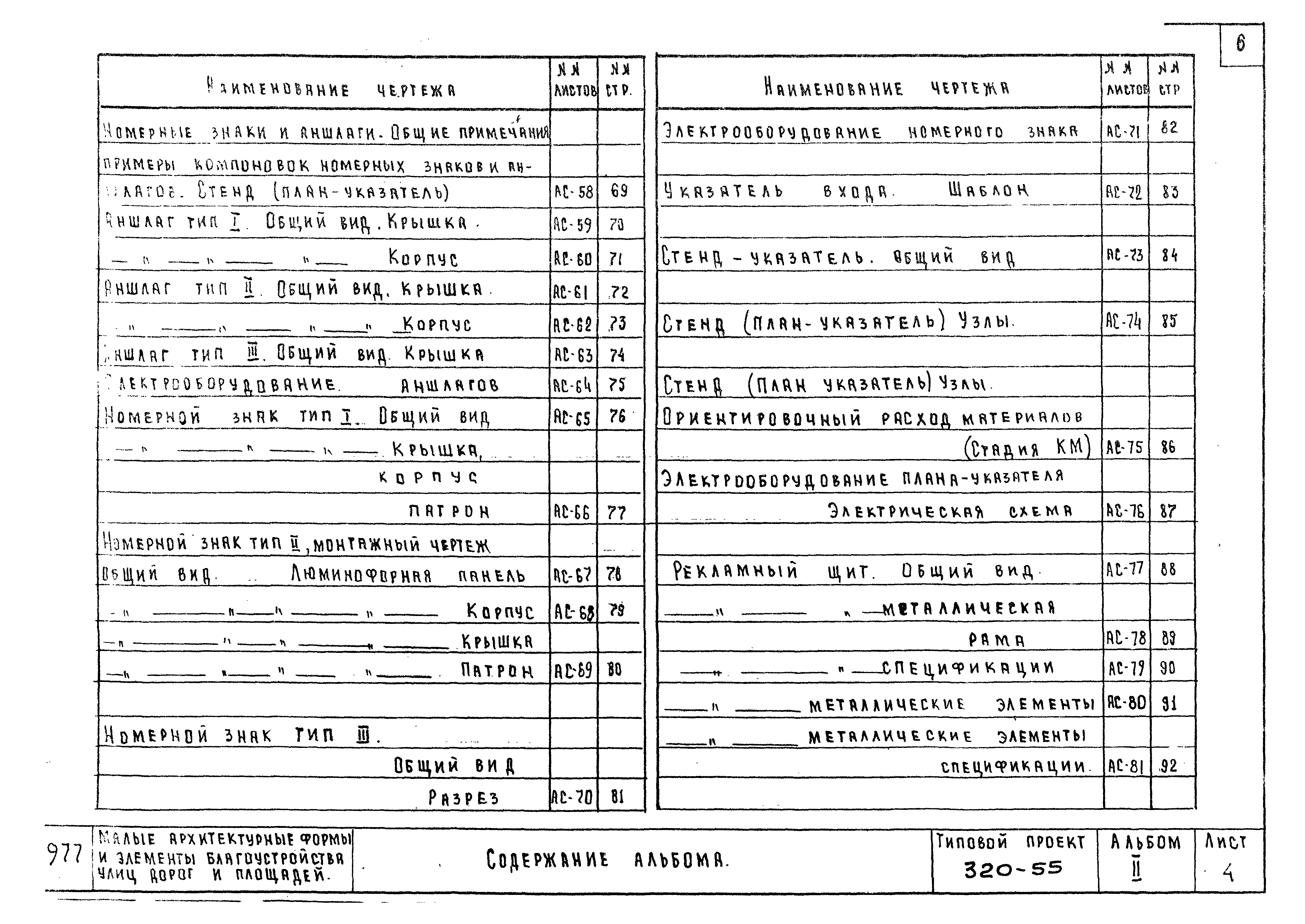 Типовой проект 320-55