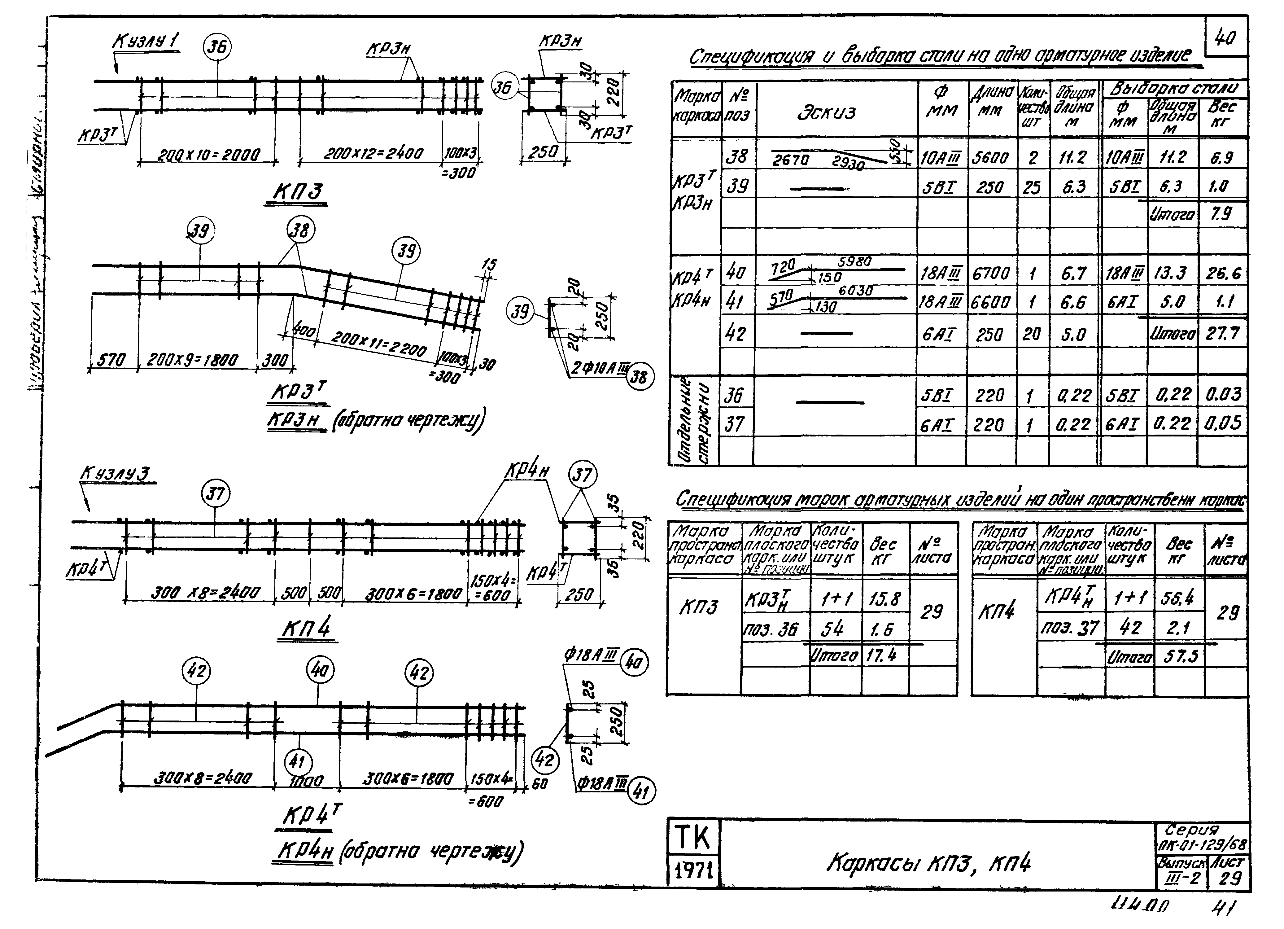 Серия ПК-01-129/68