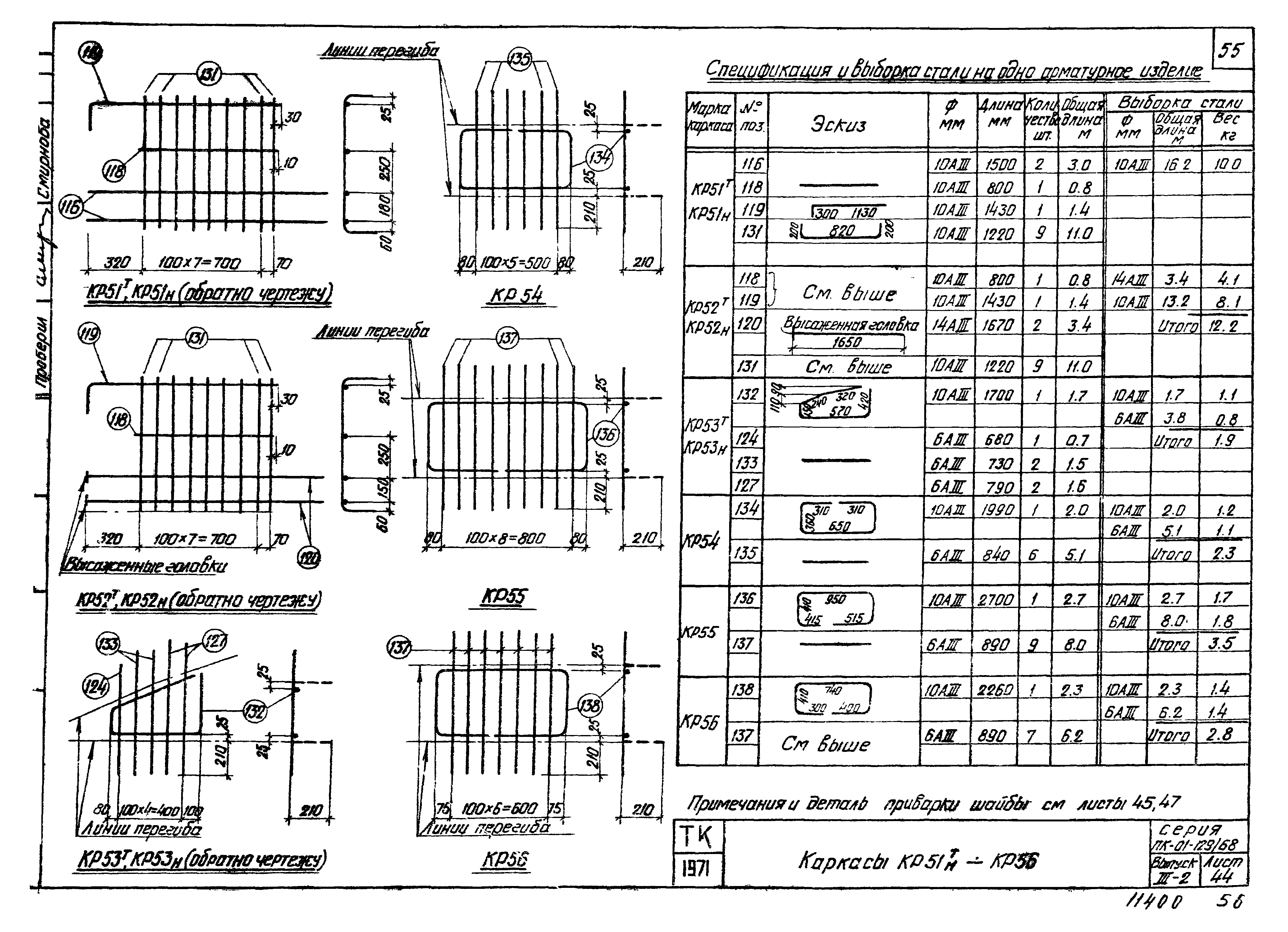 Серия ПК-01-129/68