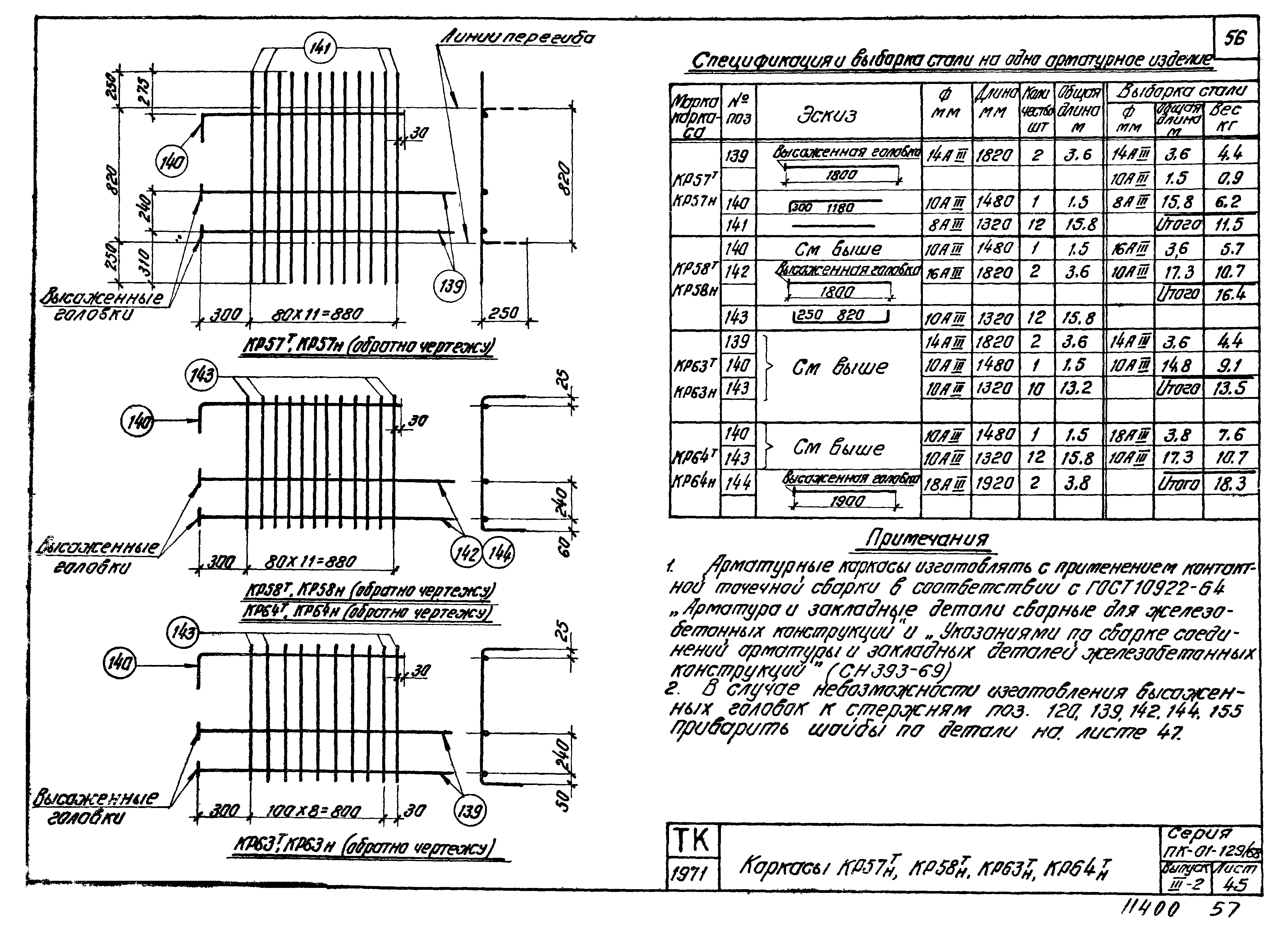 Серия ПК-01-129/68