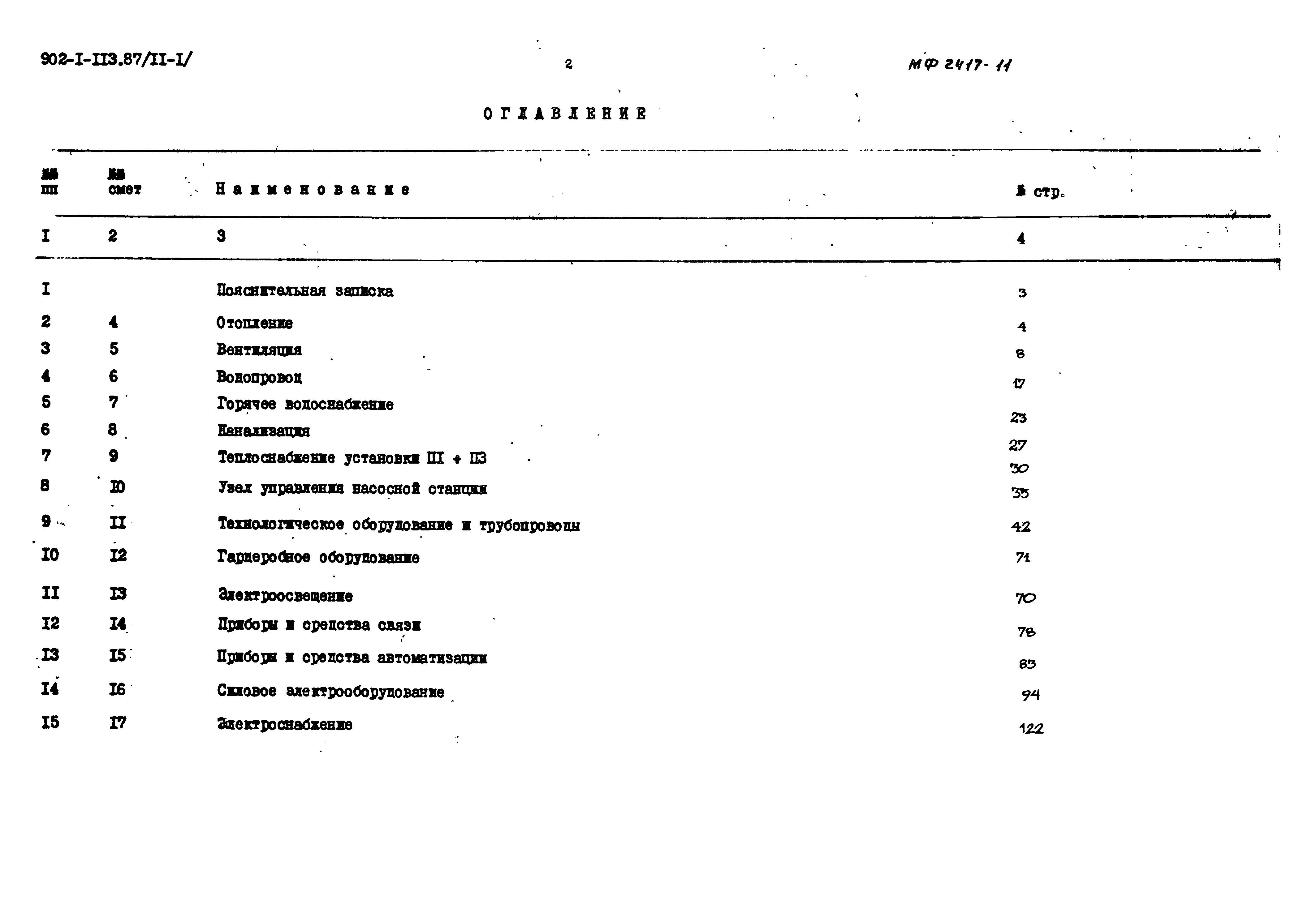 Типовой проект 902-1-113.87