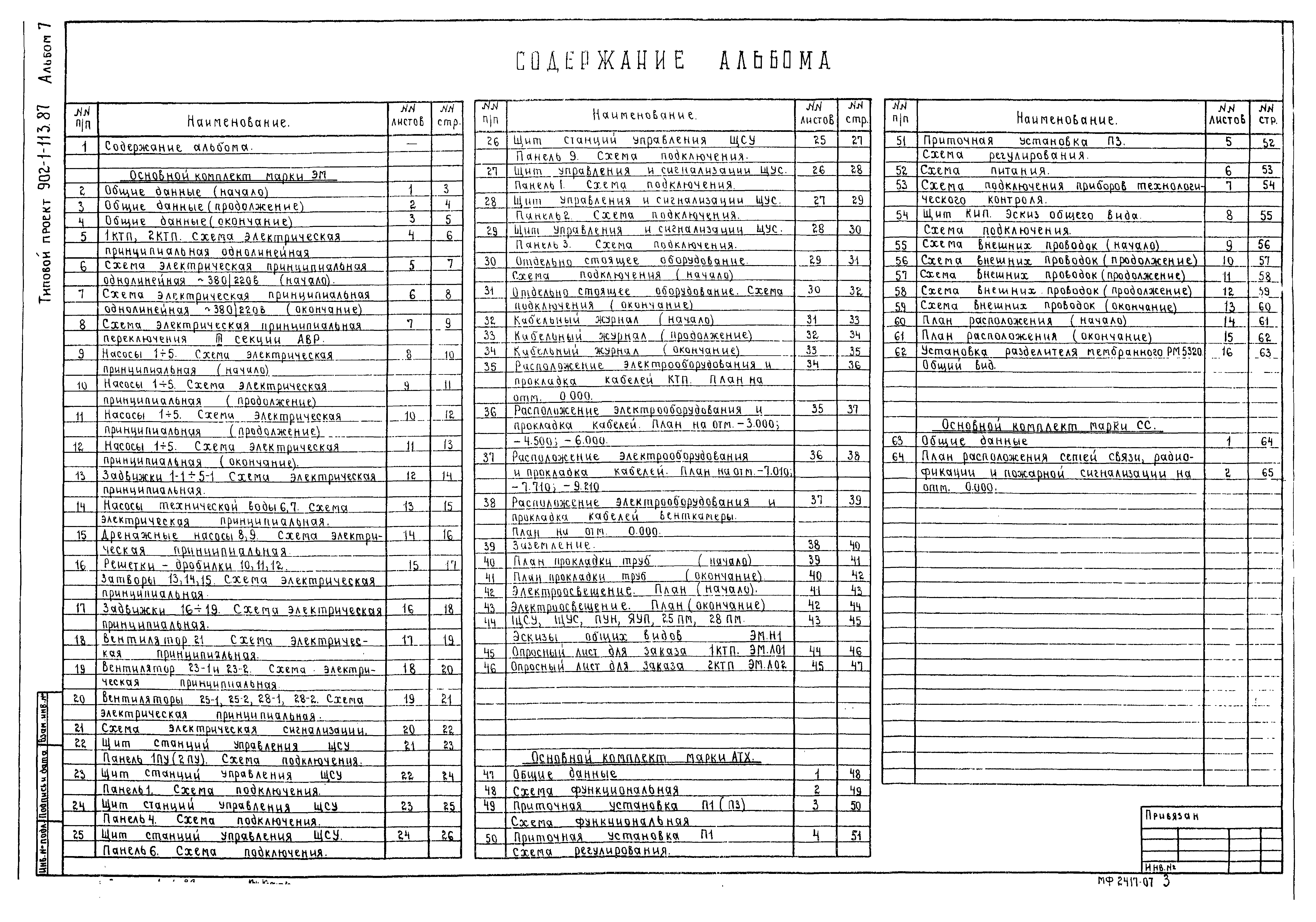Типовой проект 902-1-113.87