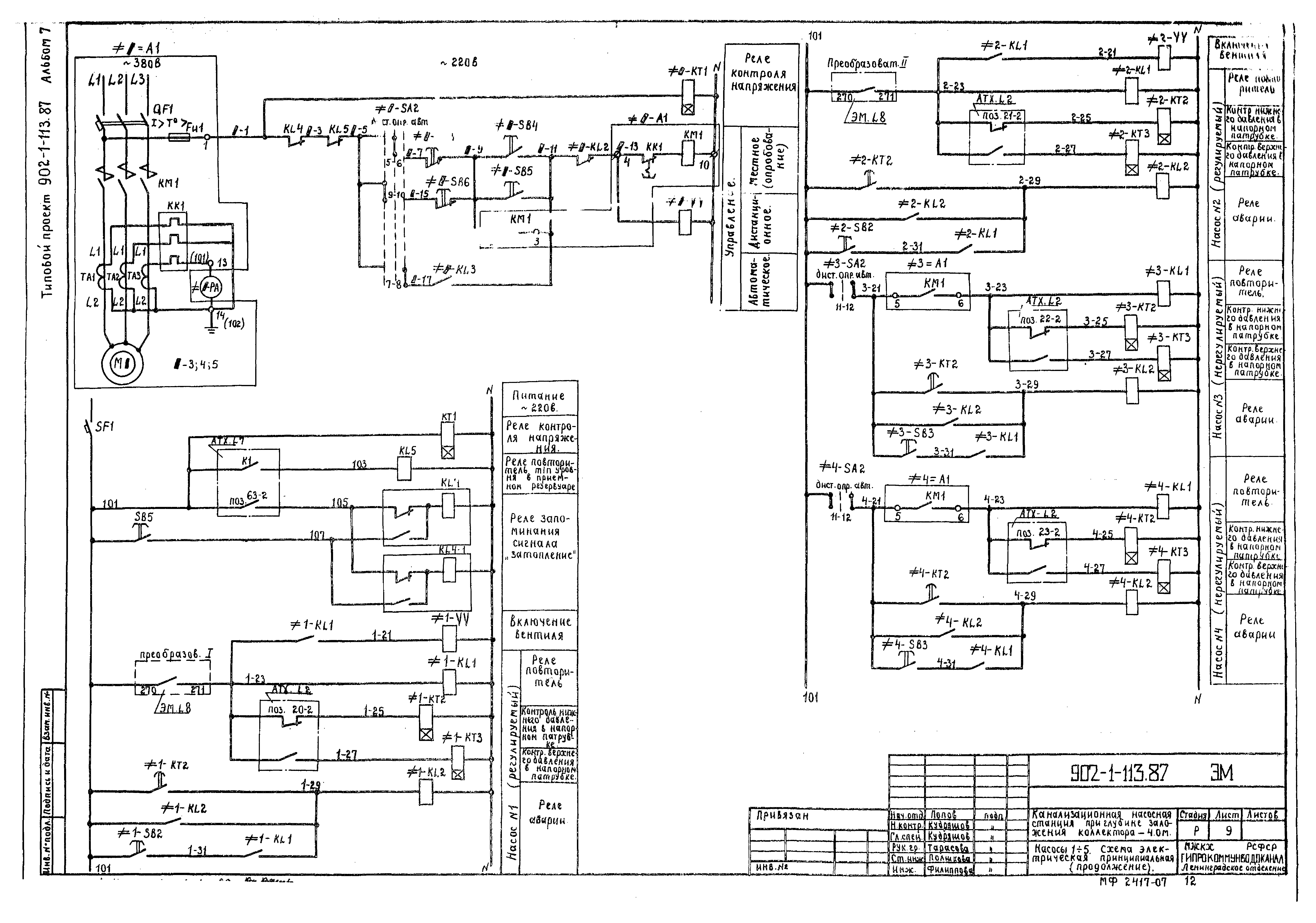 Типовой проект 902-1-113.87