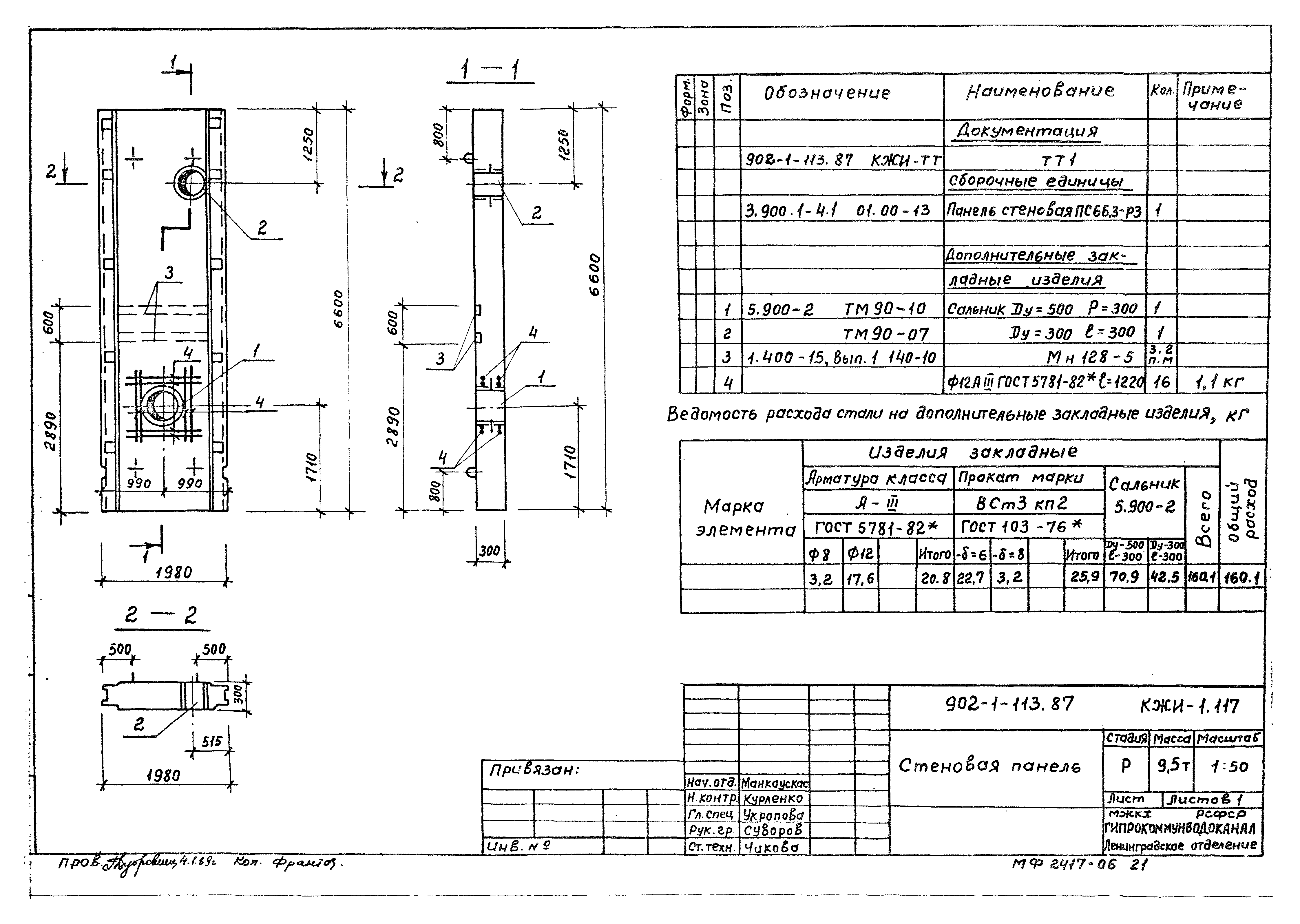 Типовой проект 902-1-113.87