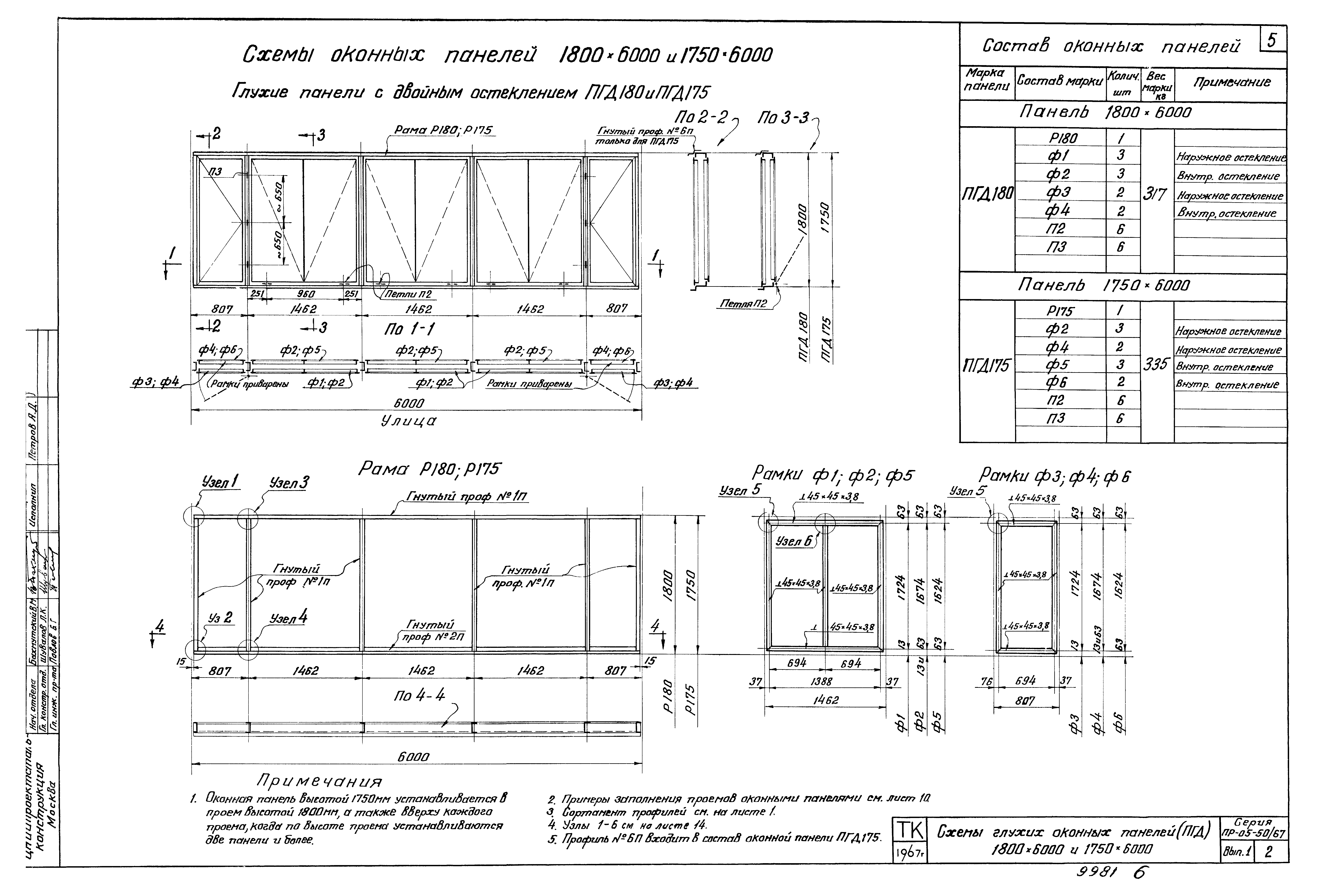 Серия ПР-05-50/67