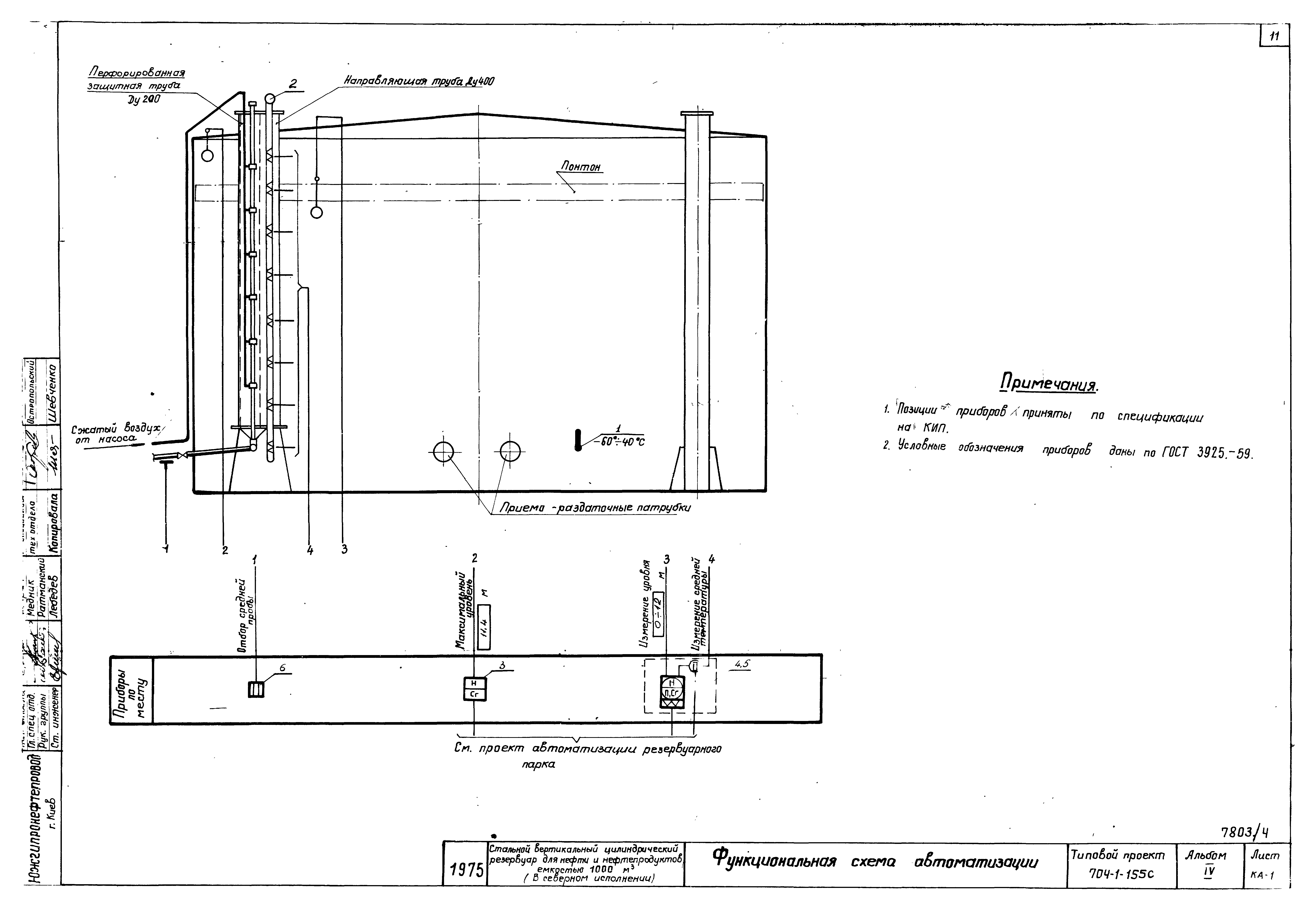 Типовой проект 704-1-155с