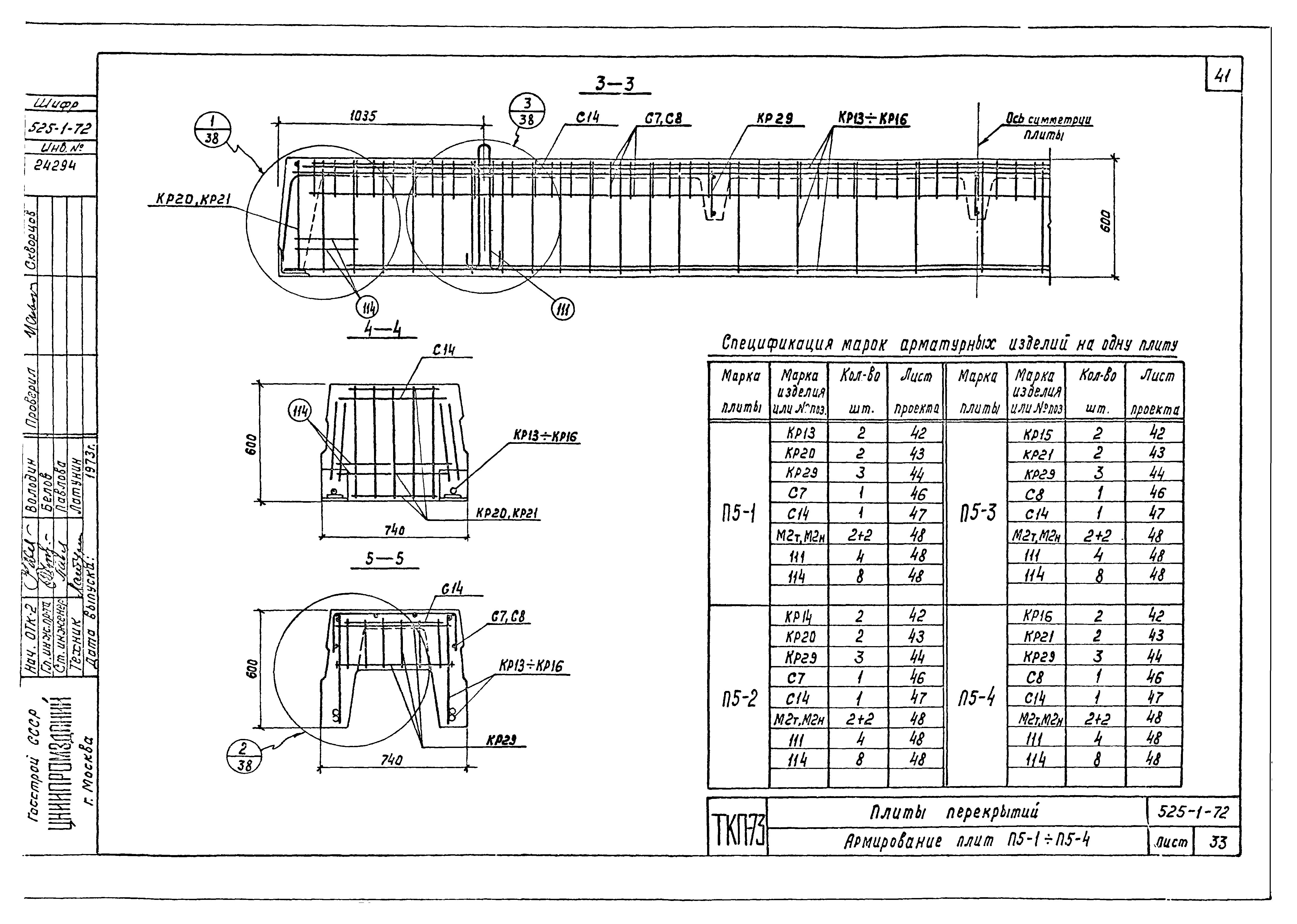 Серия ТКП-73