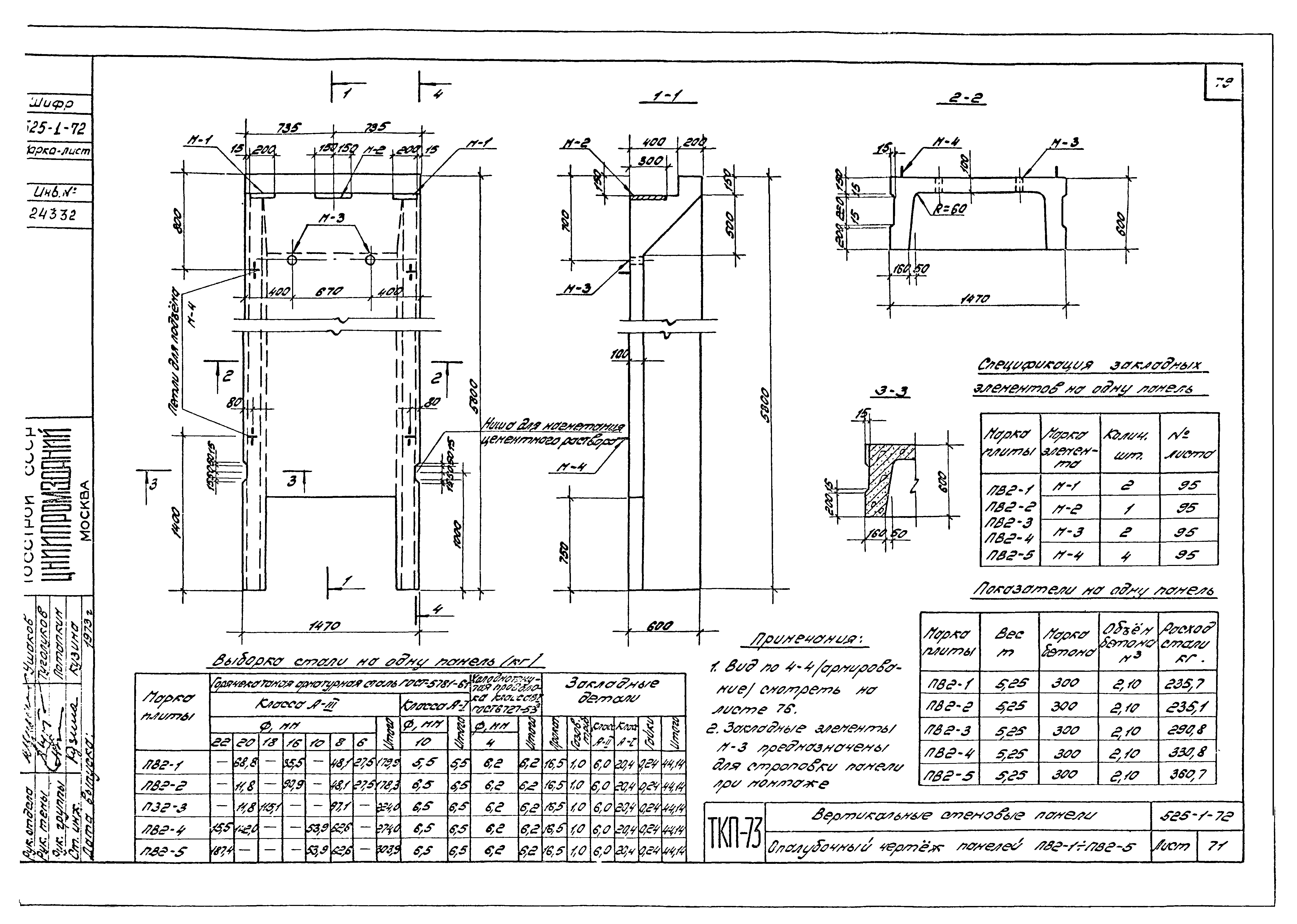 Серия ТКП-73
