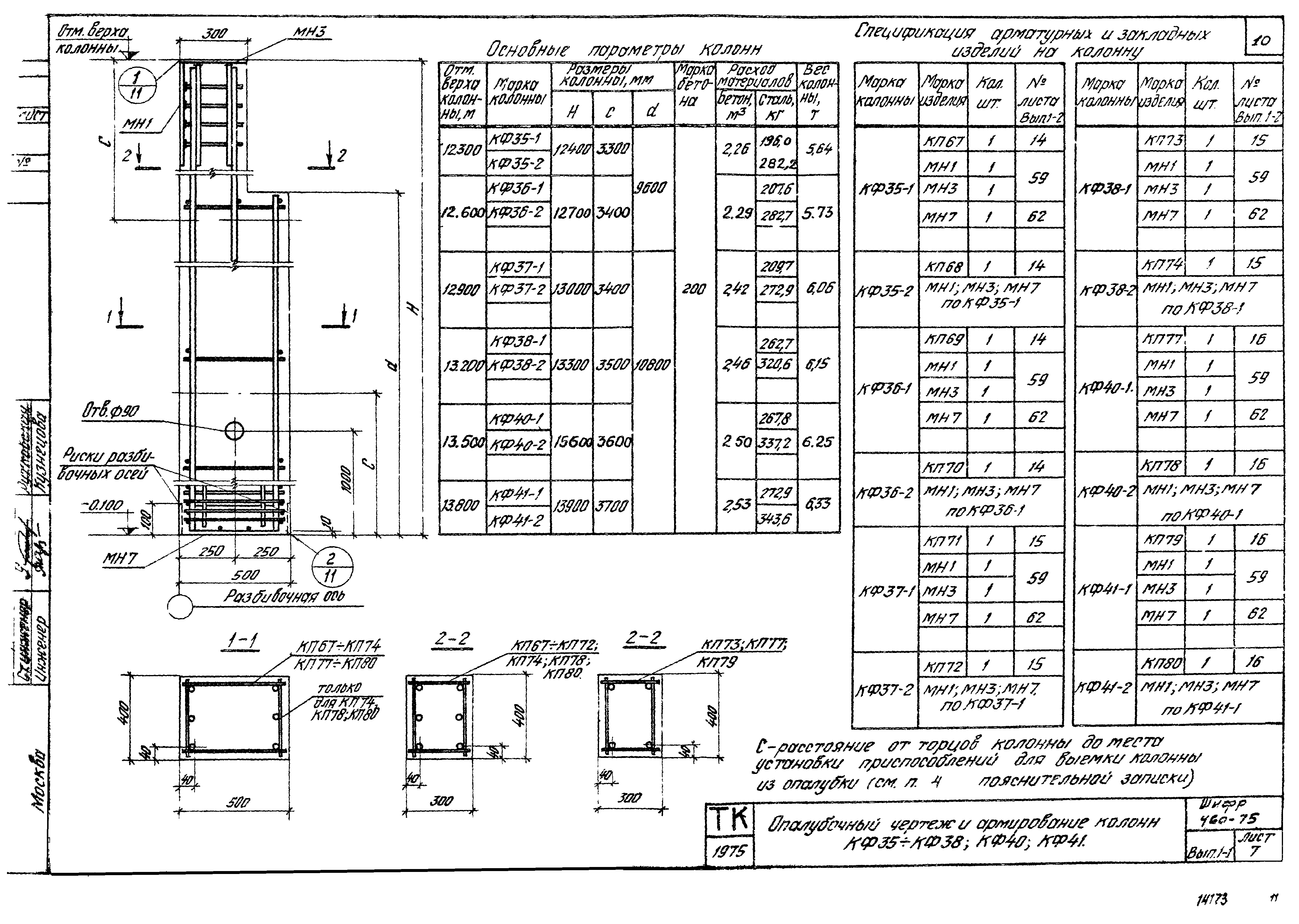 Шифр 460-75