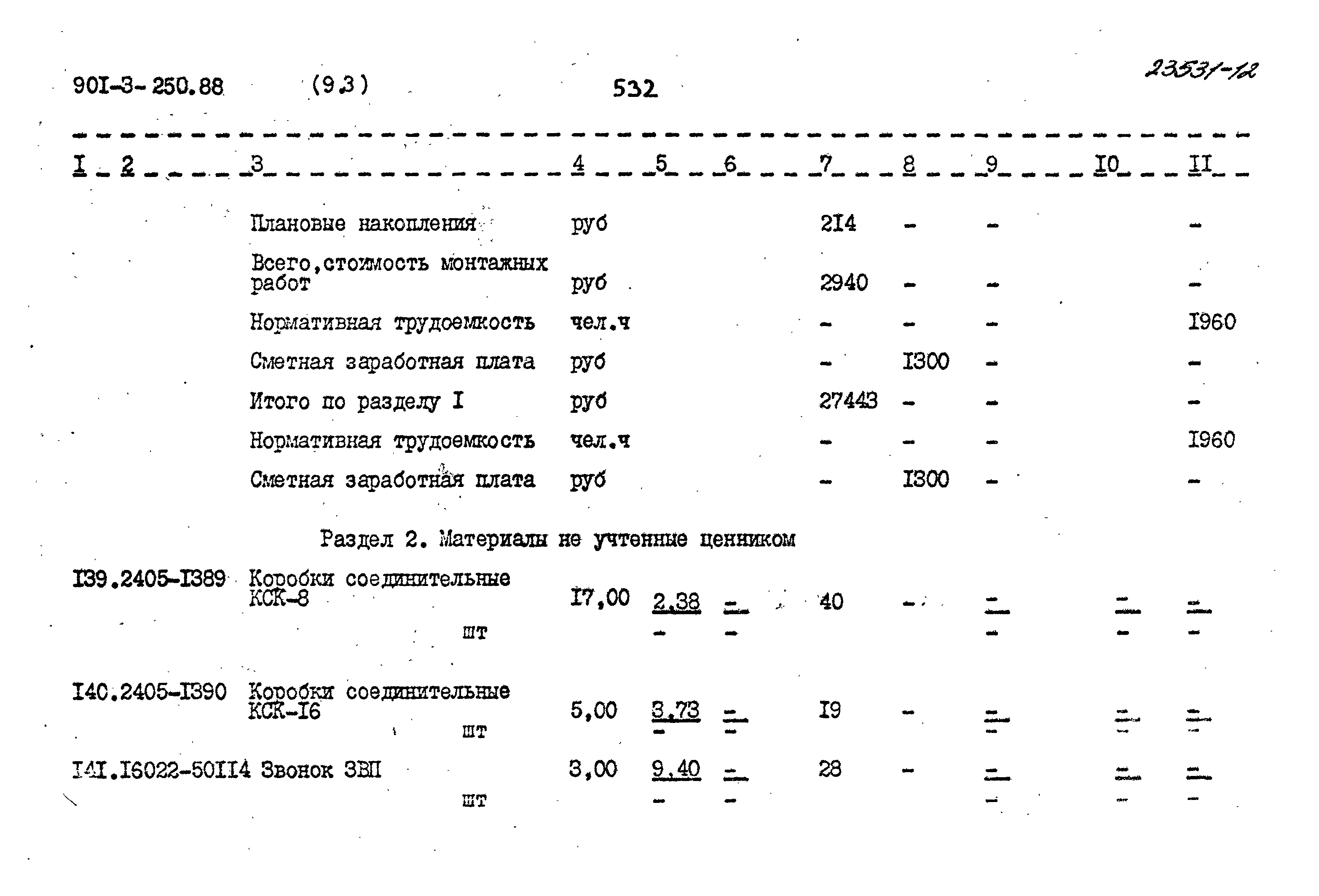 Типовой проект 901-3-250.88