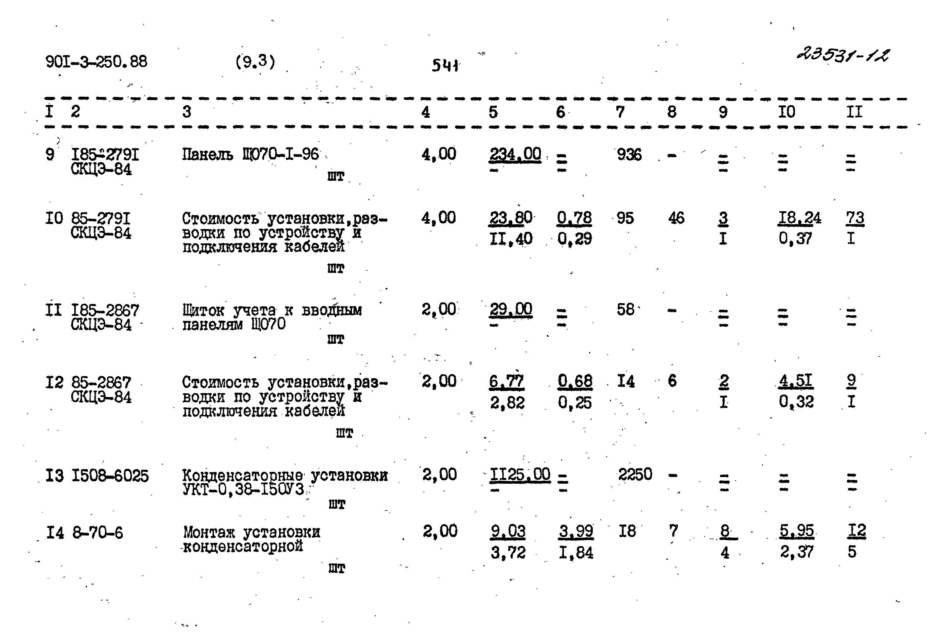Типовой проект 901-3-250.88