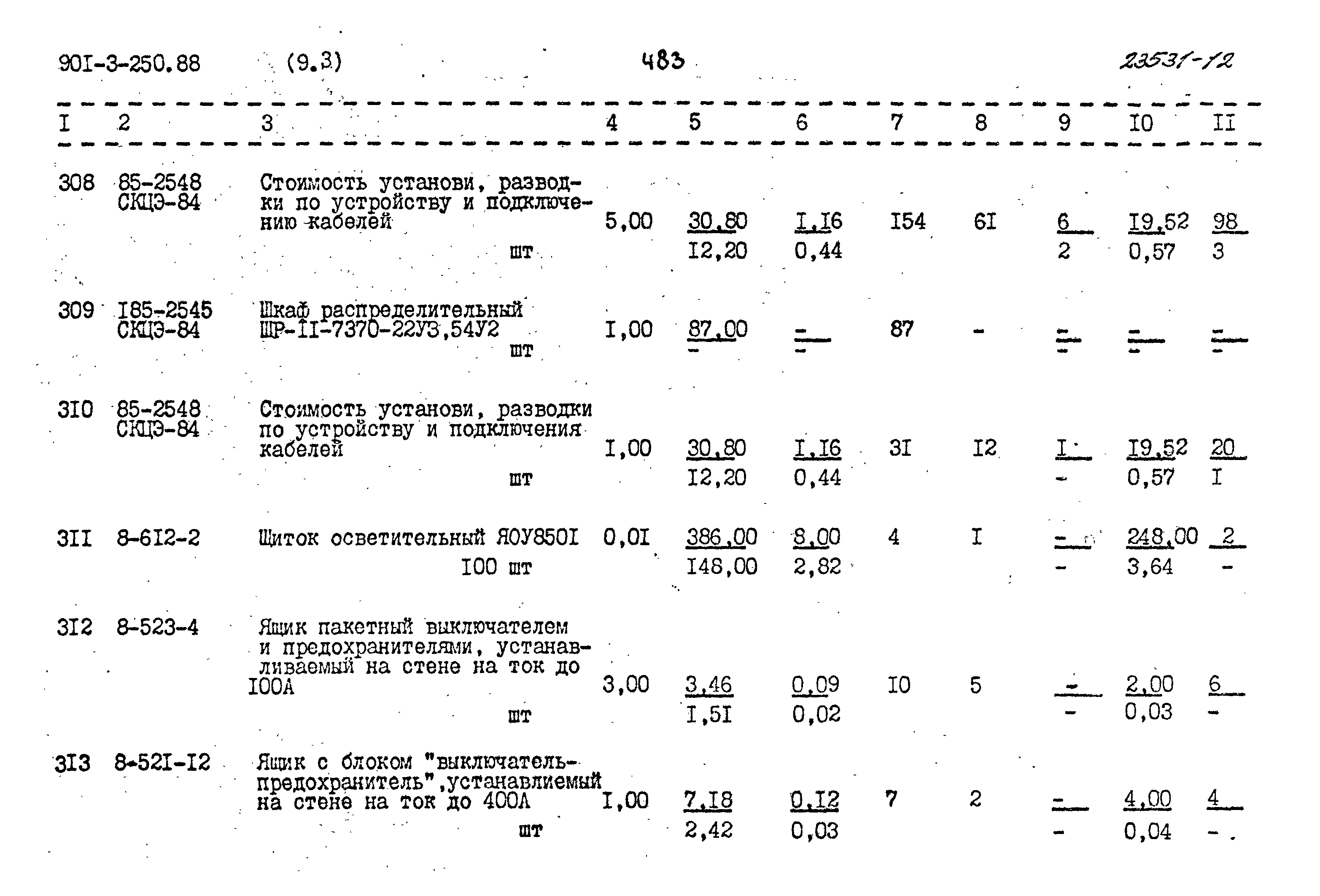 Типовой проект 901-3-250.88