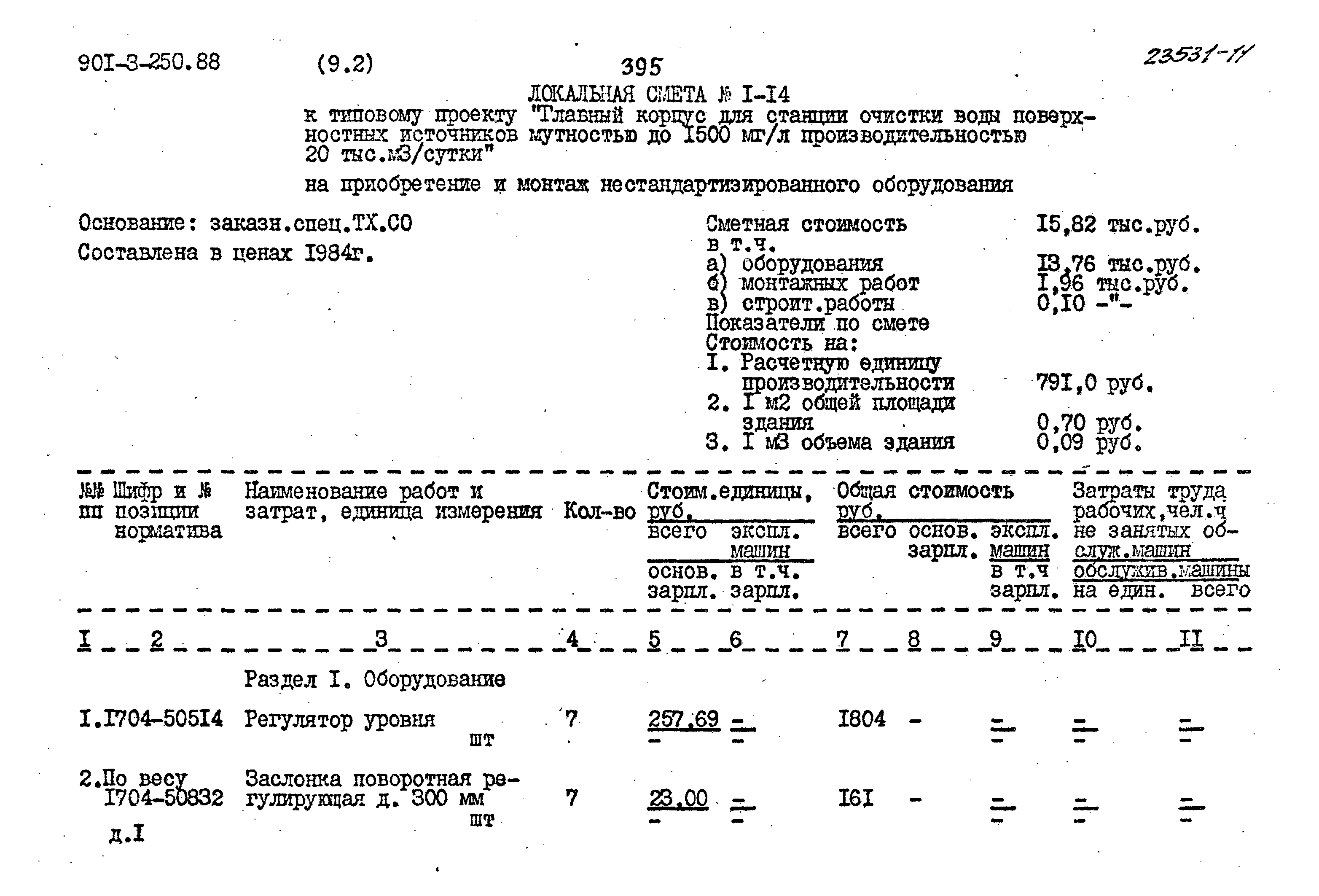 Типовой проект 901-3-250.88