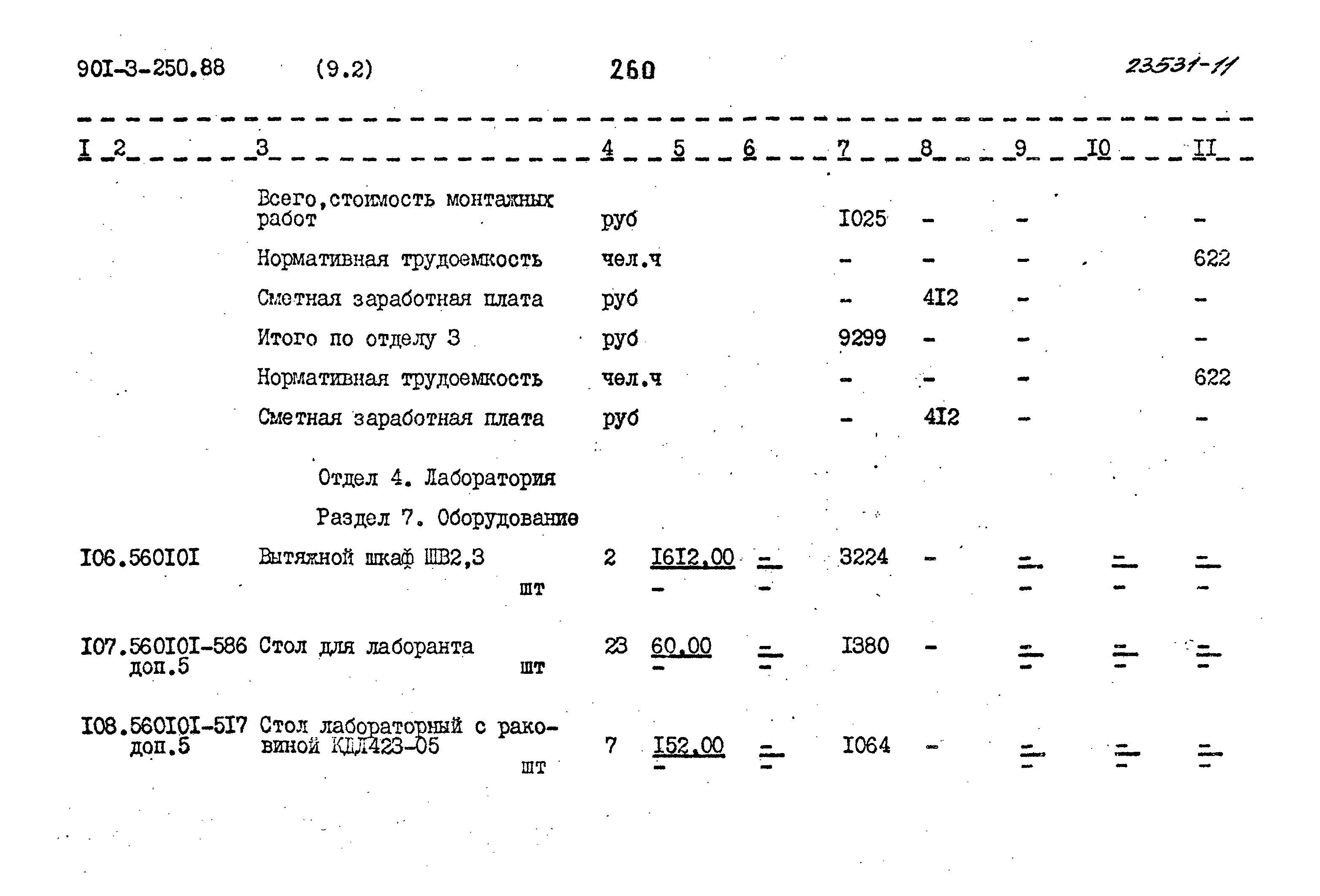 Типовой проект 901-3-250.88