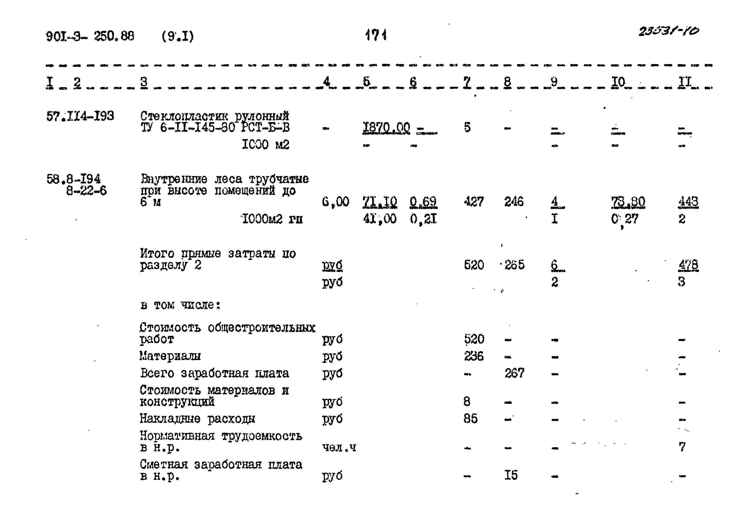 Типовой проект 901-3-250.88