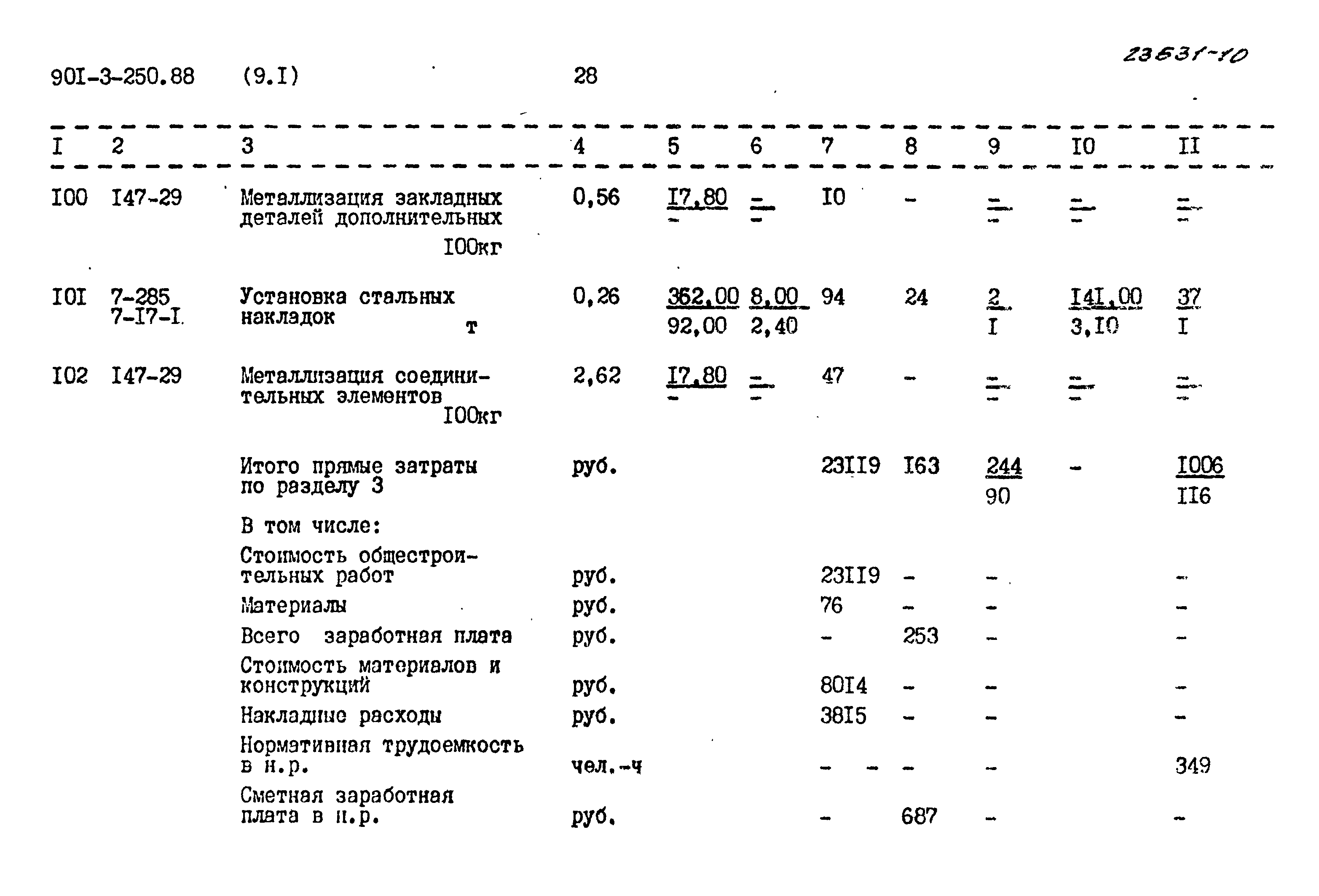 Типовой проект 901-3-250.88