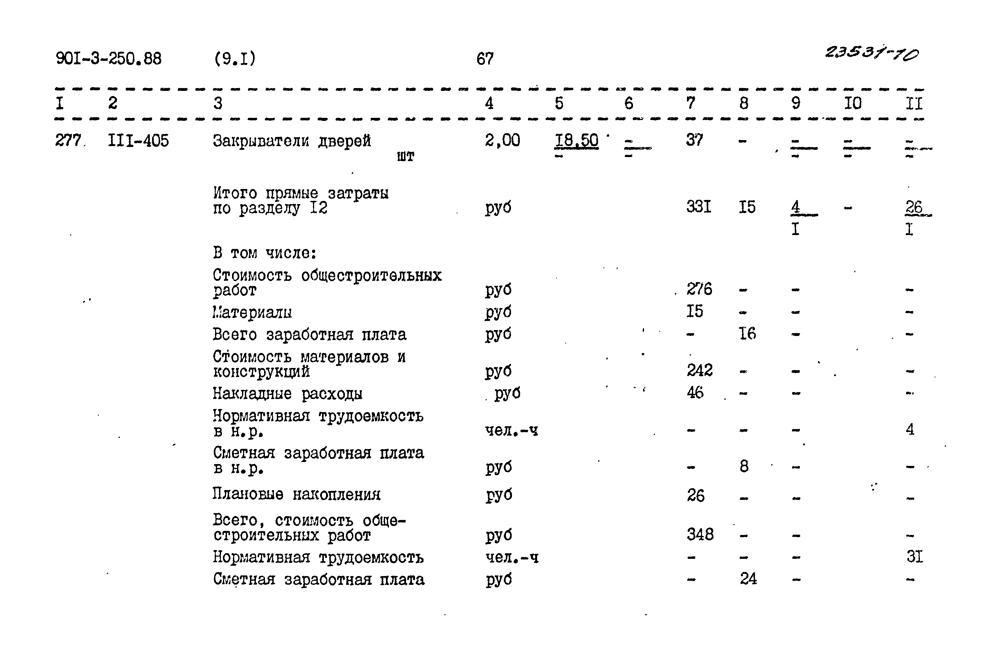 Типовой проект 901-3-250.88