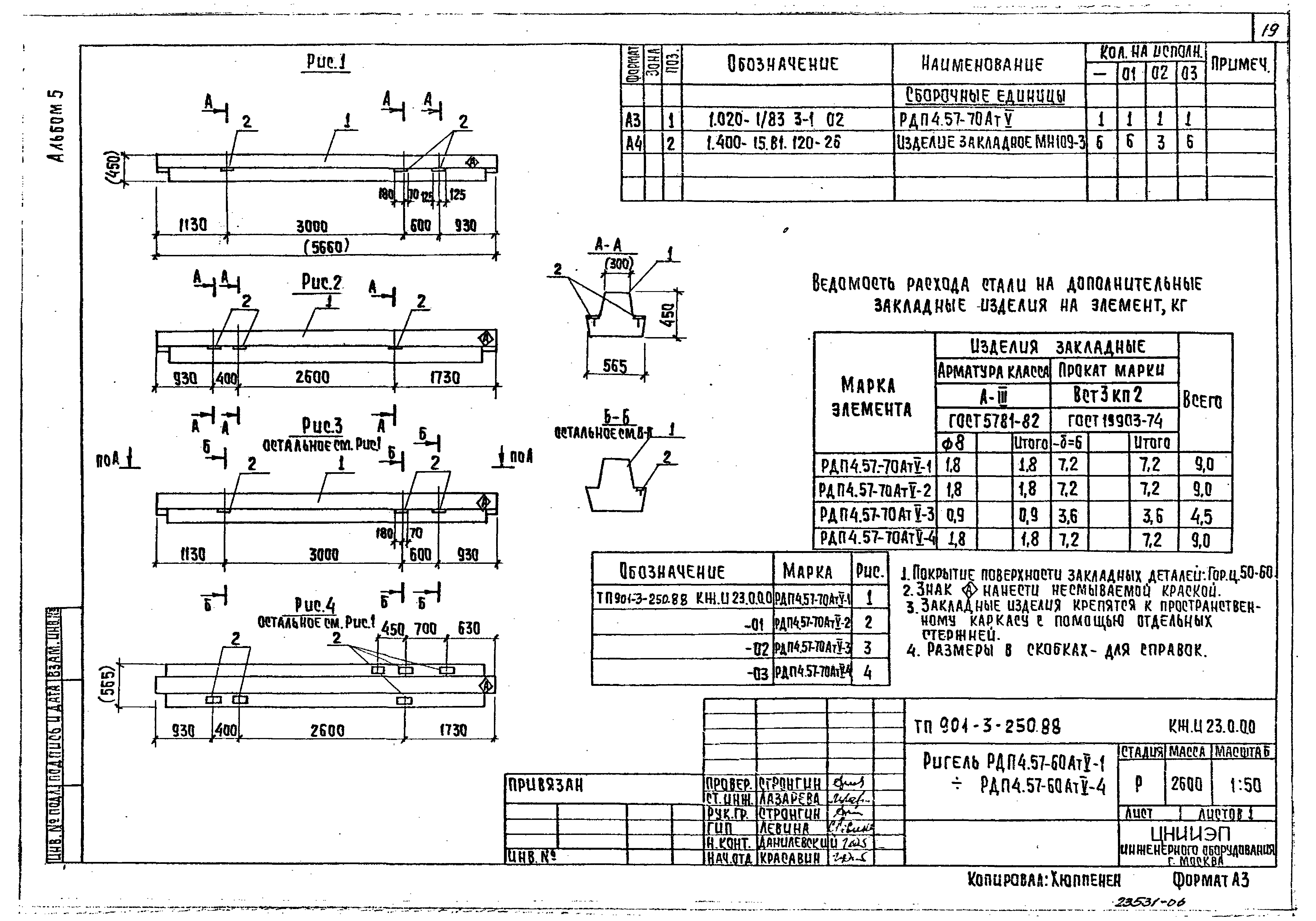 Типовой проект 901-3-250.88