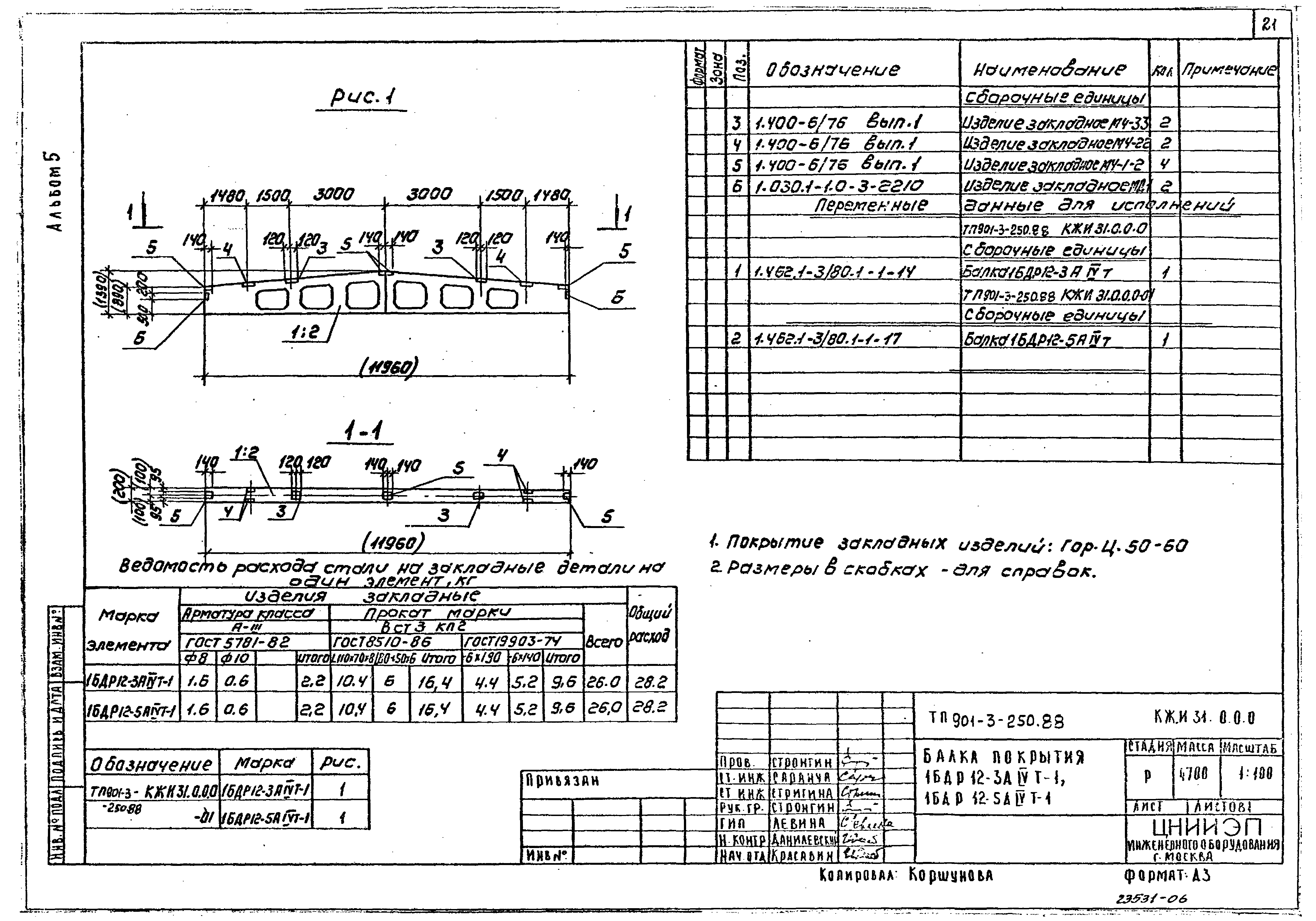 Типовой проект 901-3-250.88