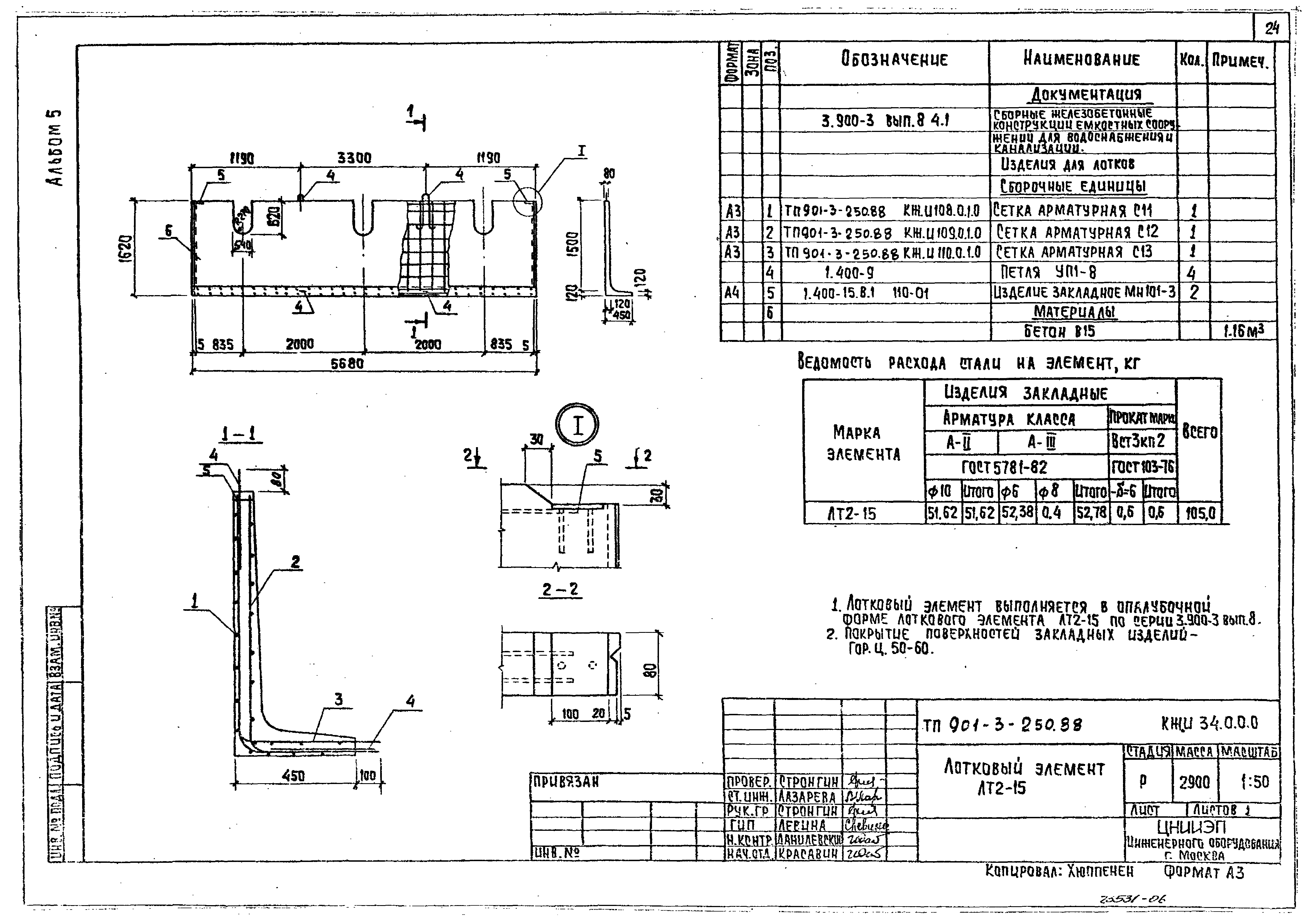 Типовой проект 901-3-250.88