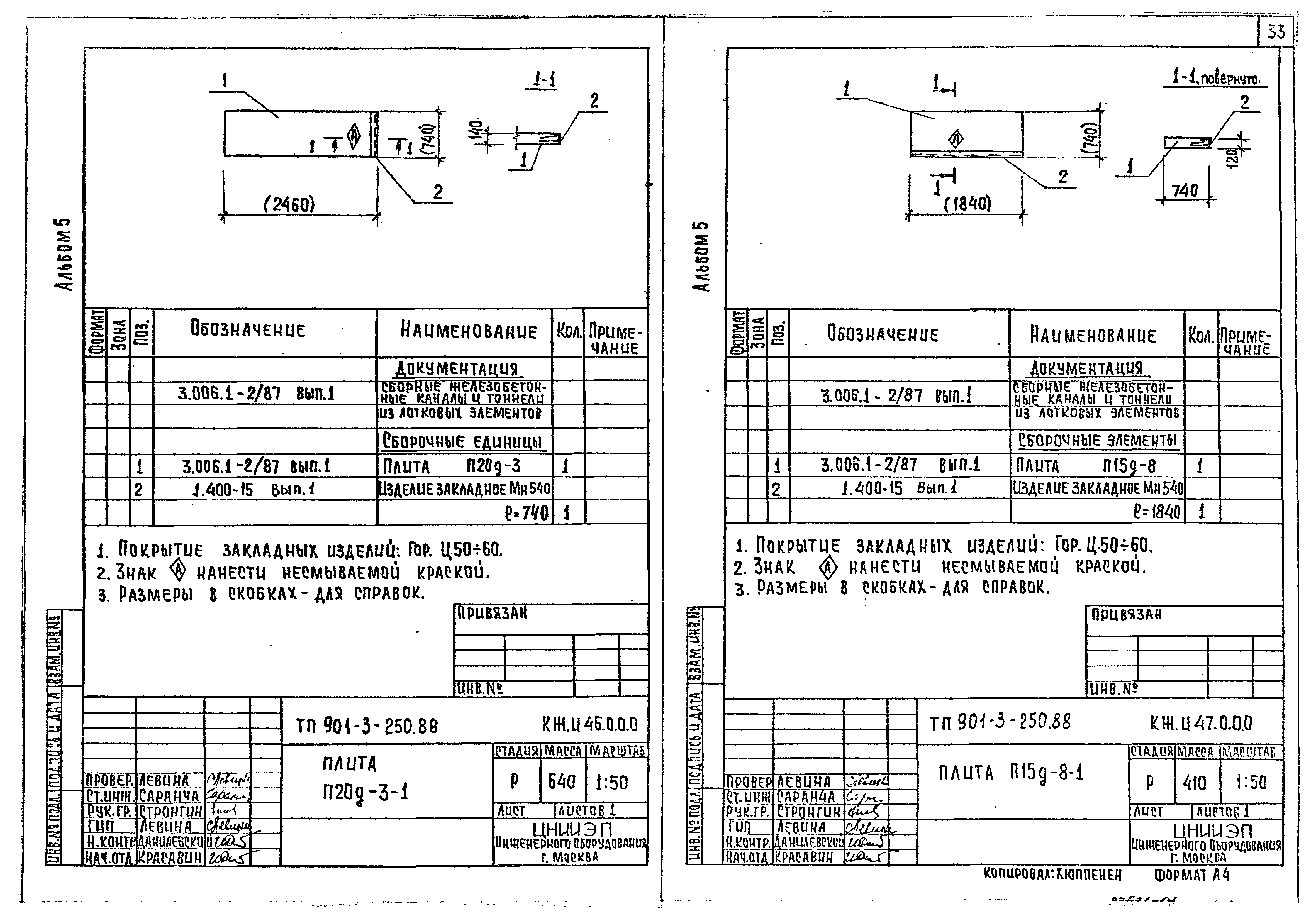 Типовой проект 901-3-250.88