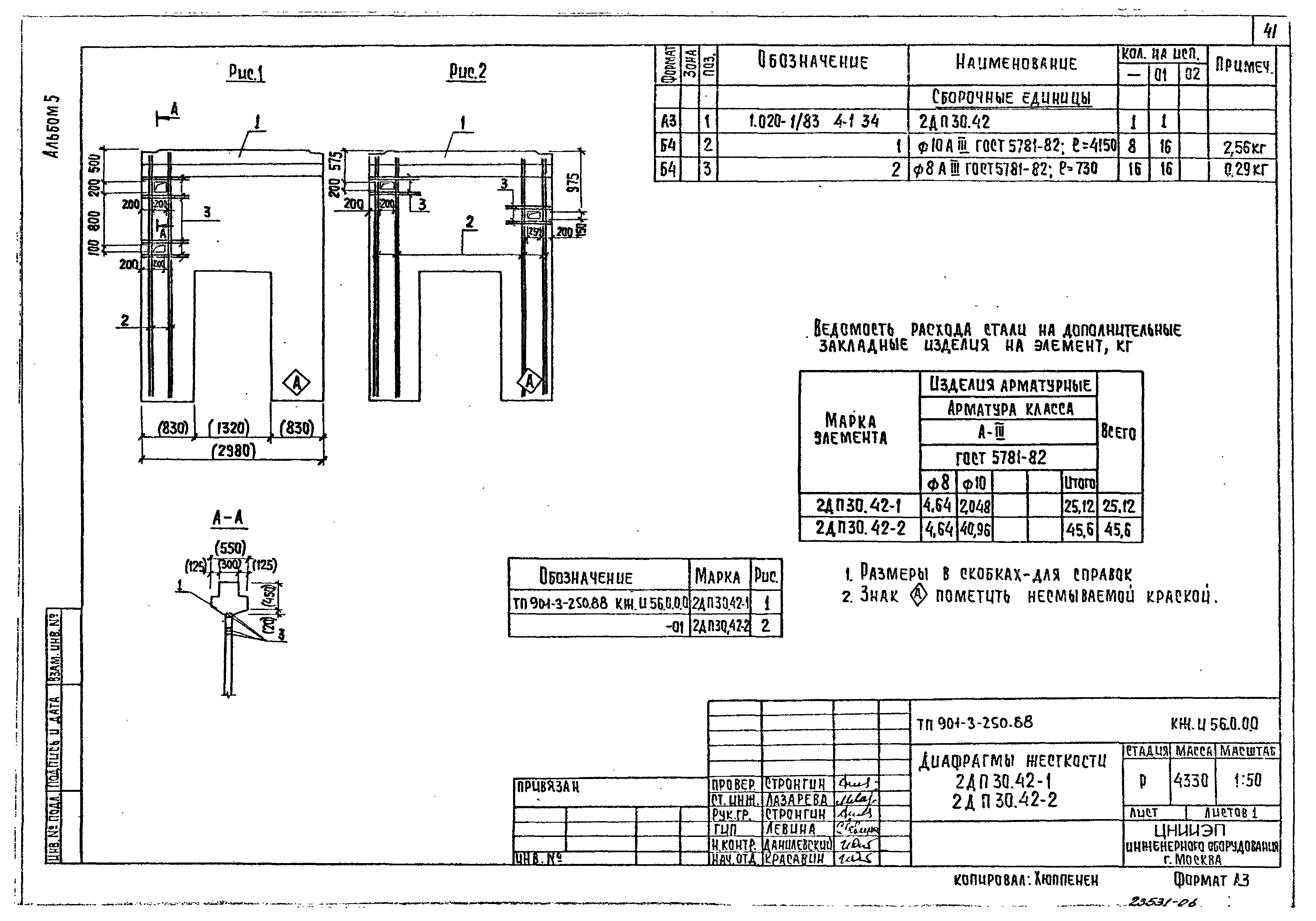 Типовой проект 901-3-250.88