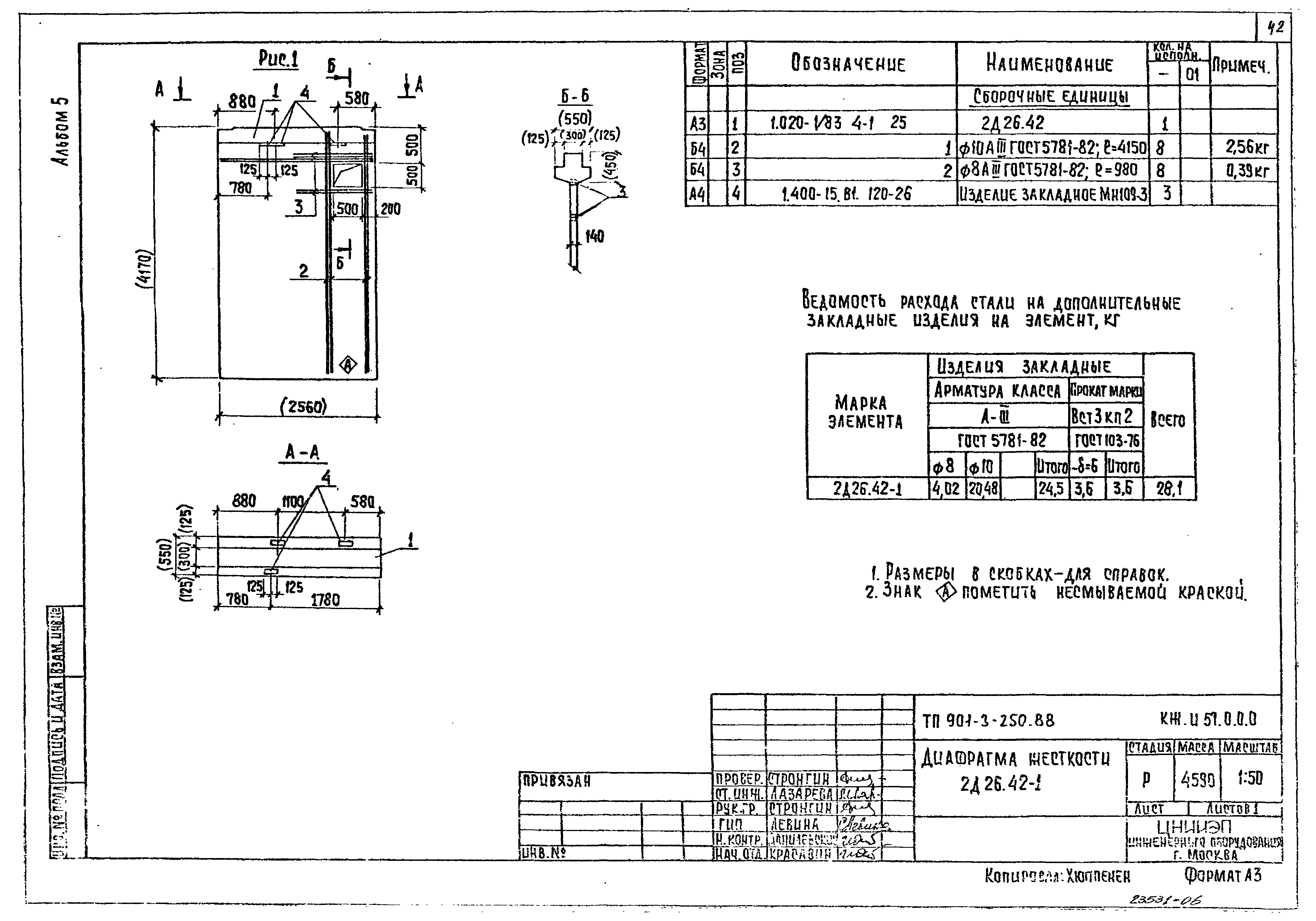 Типовой проект 901-3-250.88