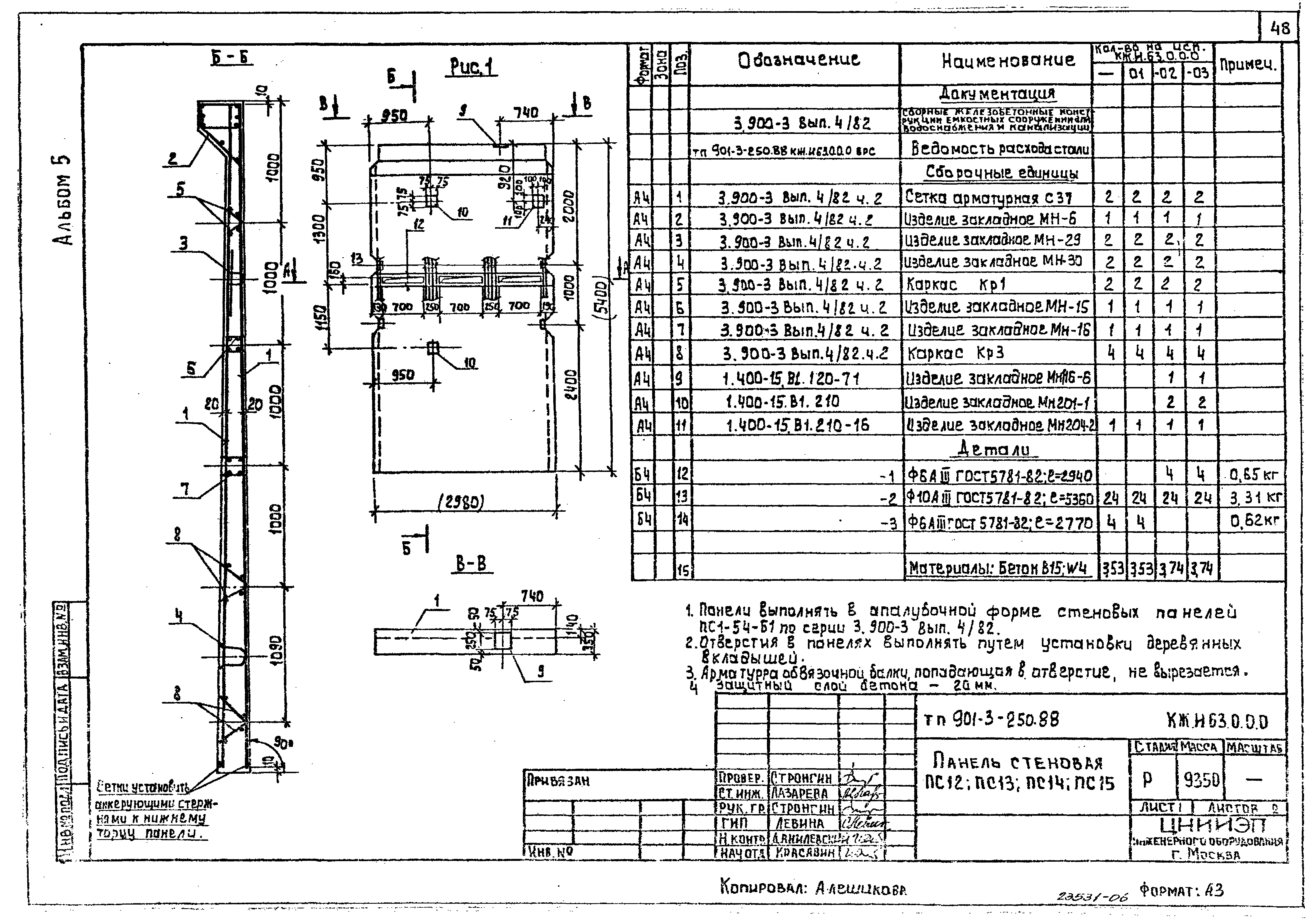 Типовой проект 901-3-250.88