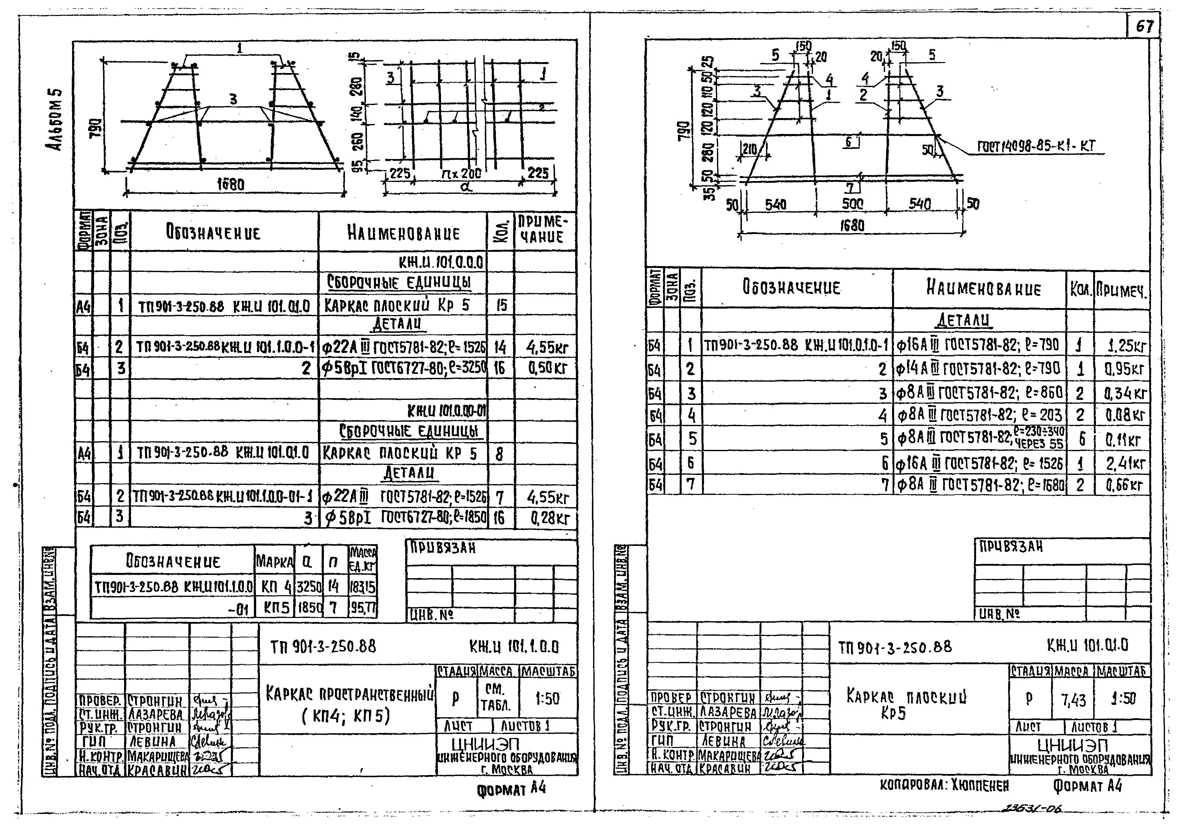 Типовой проект 901-3-250.88