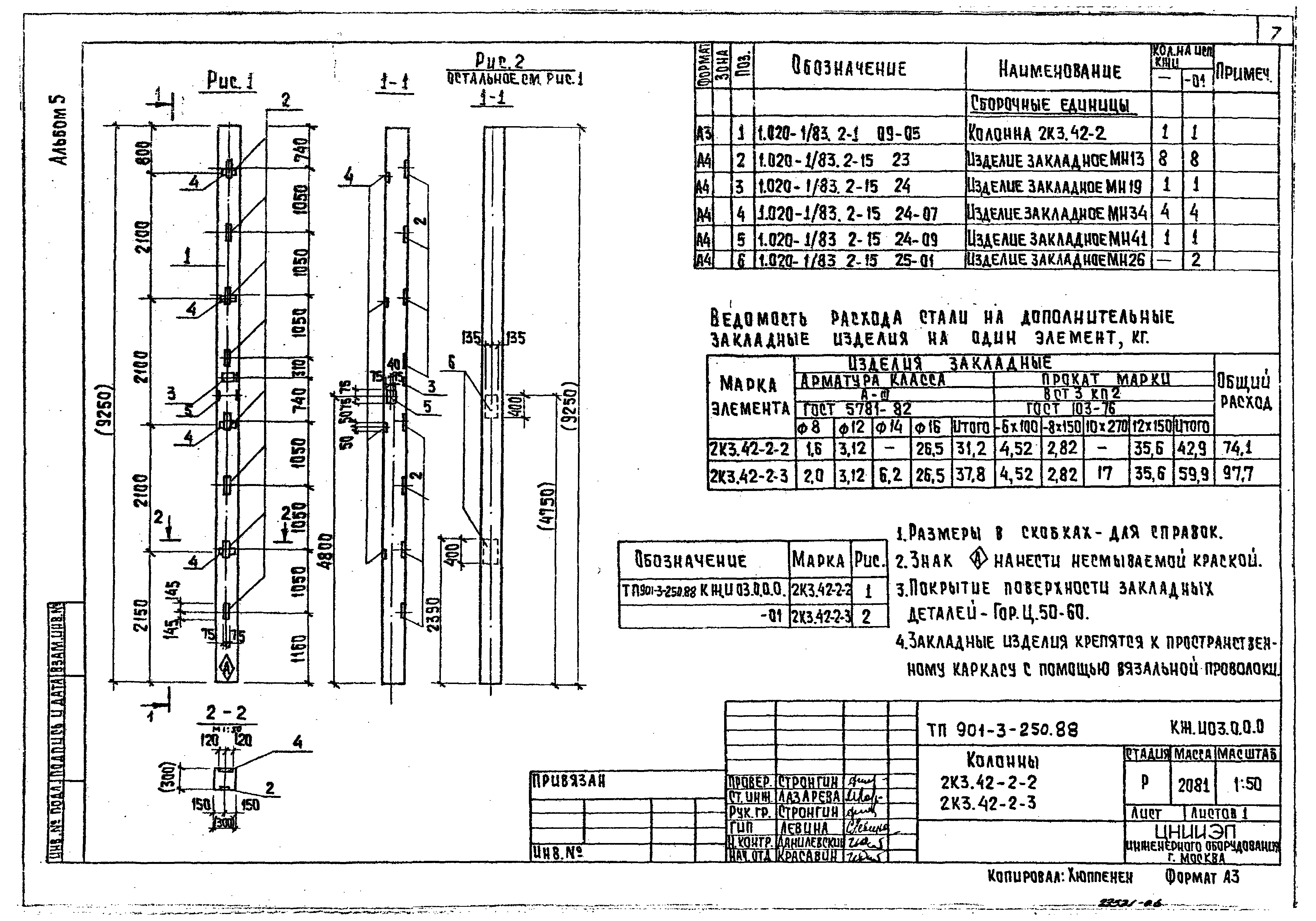 Типовой проект 901-3-250.88