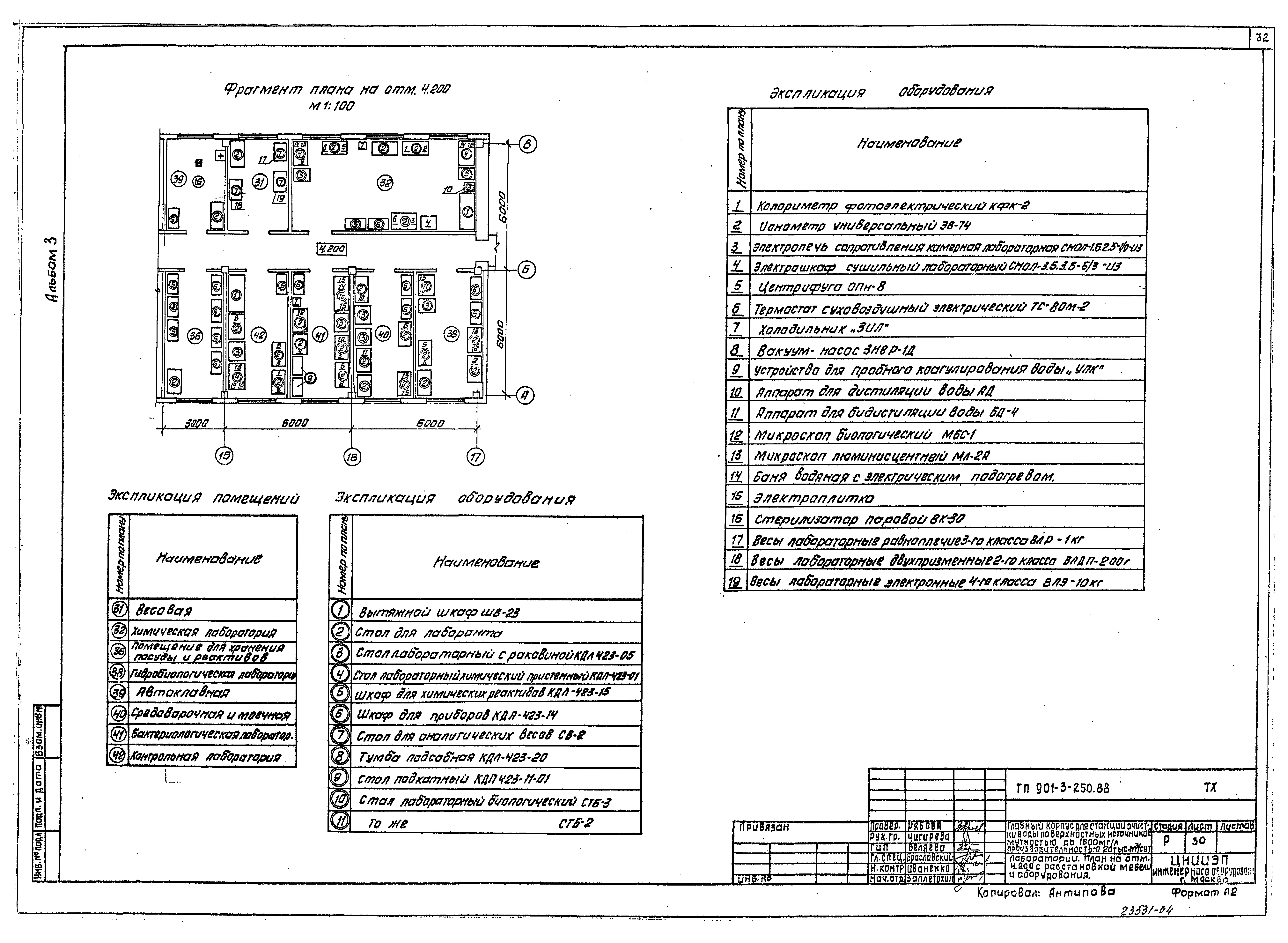 Типовой проект 901-3-250.88