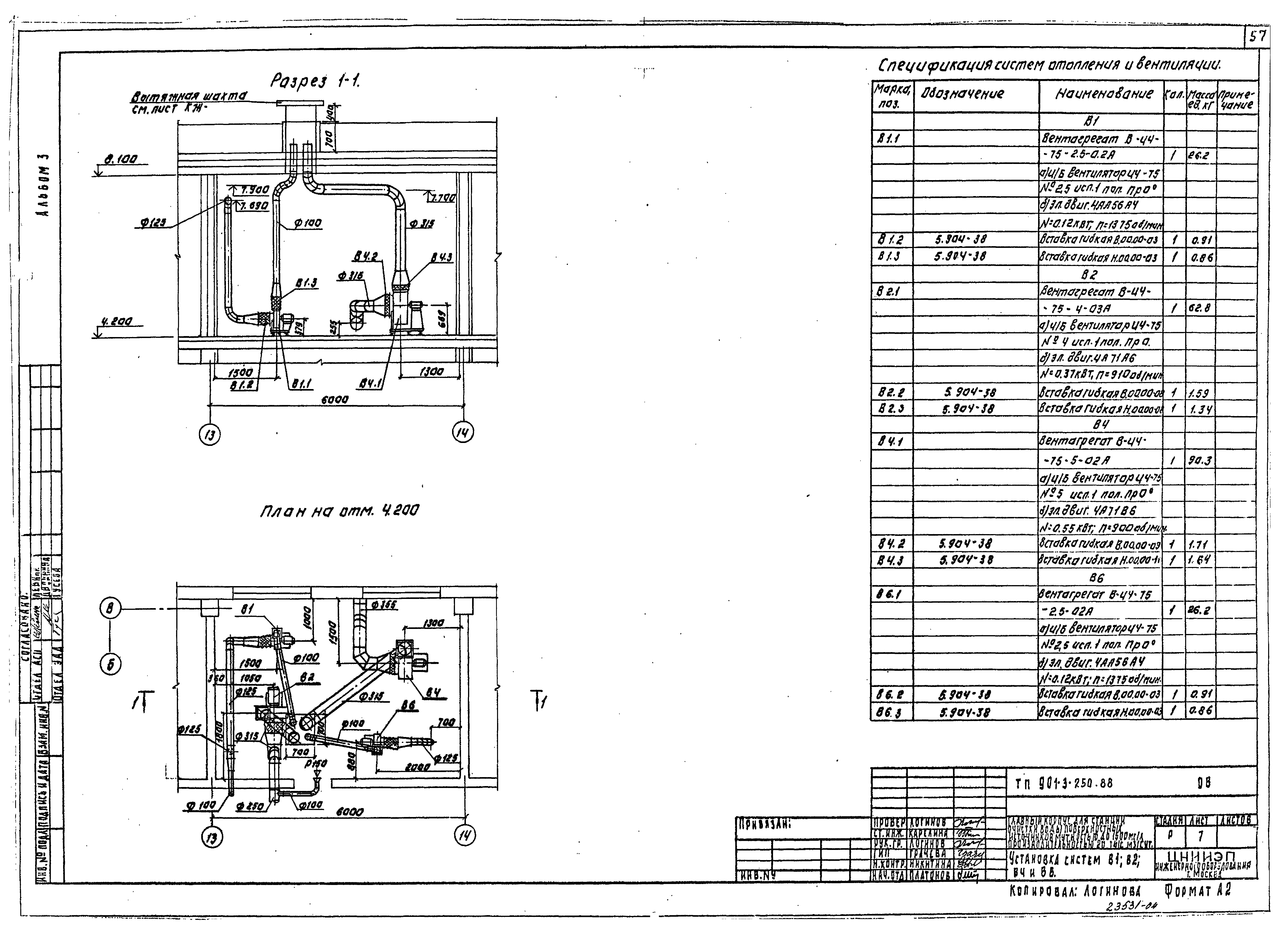 Типовой проект 901-3-250.88