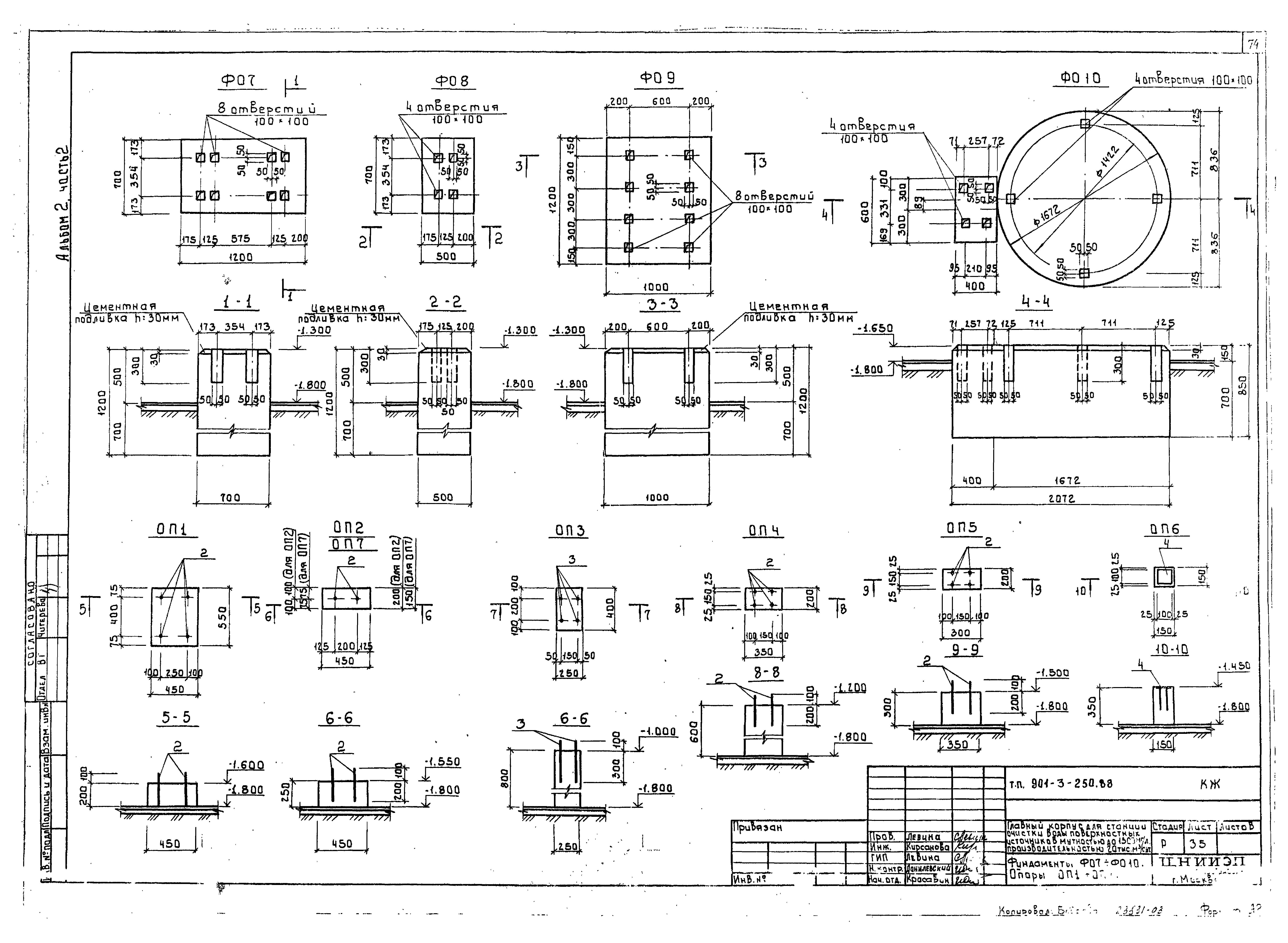 Типовой проект 901-3-250.88