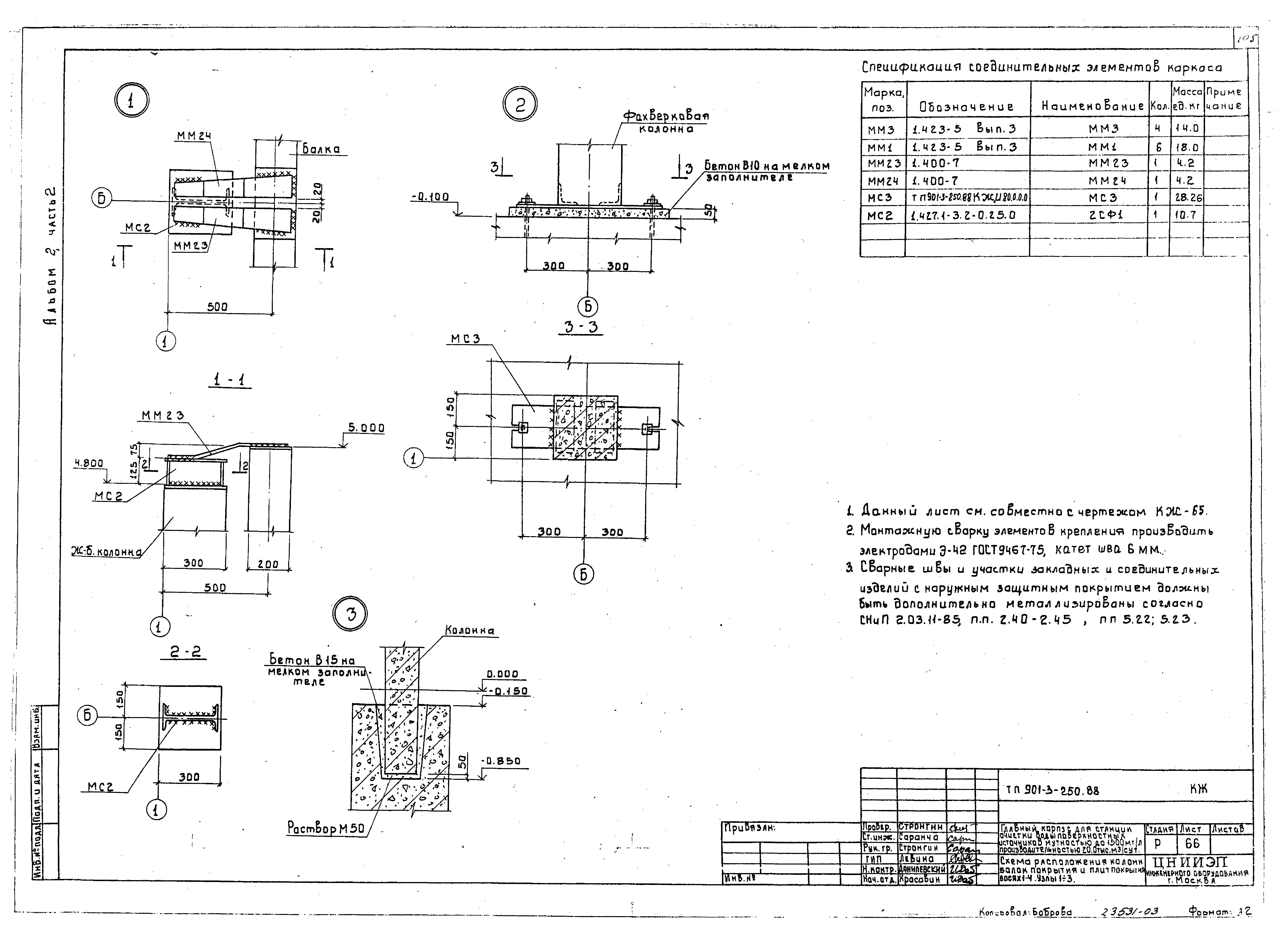 Типовой проект 901-3-250.88